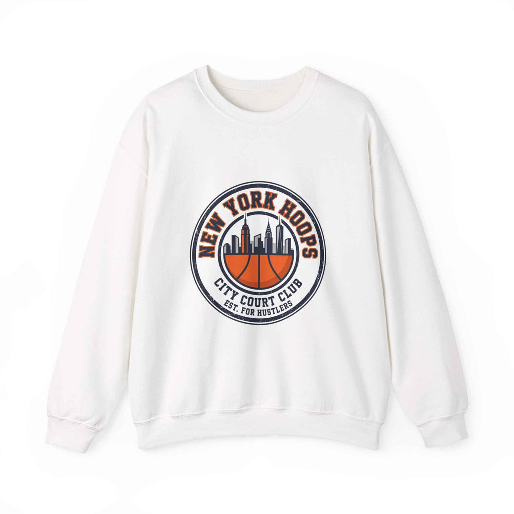 New York Hoops Varsity Crewneck Sweatshirt | city basketball, collegiate