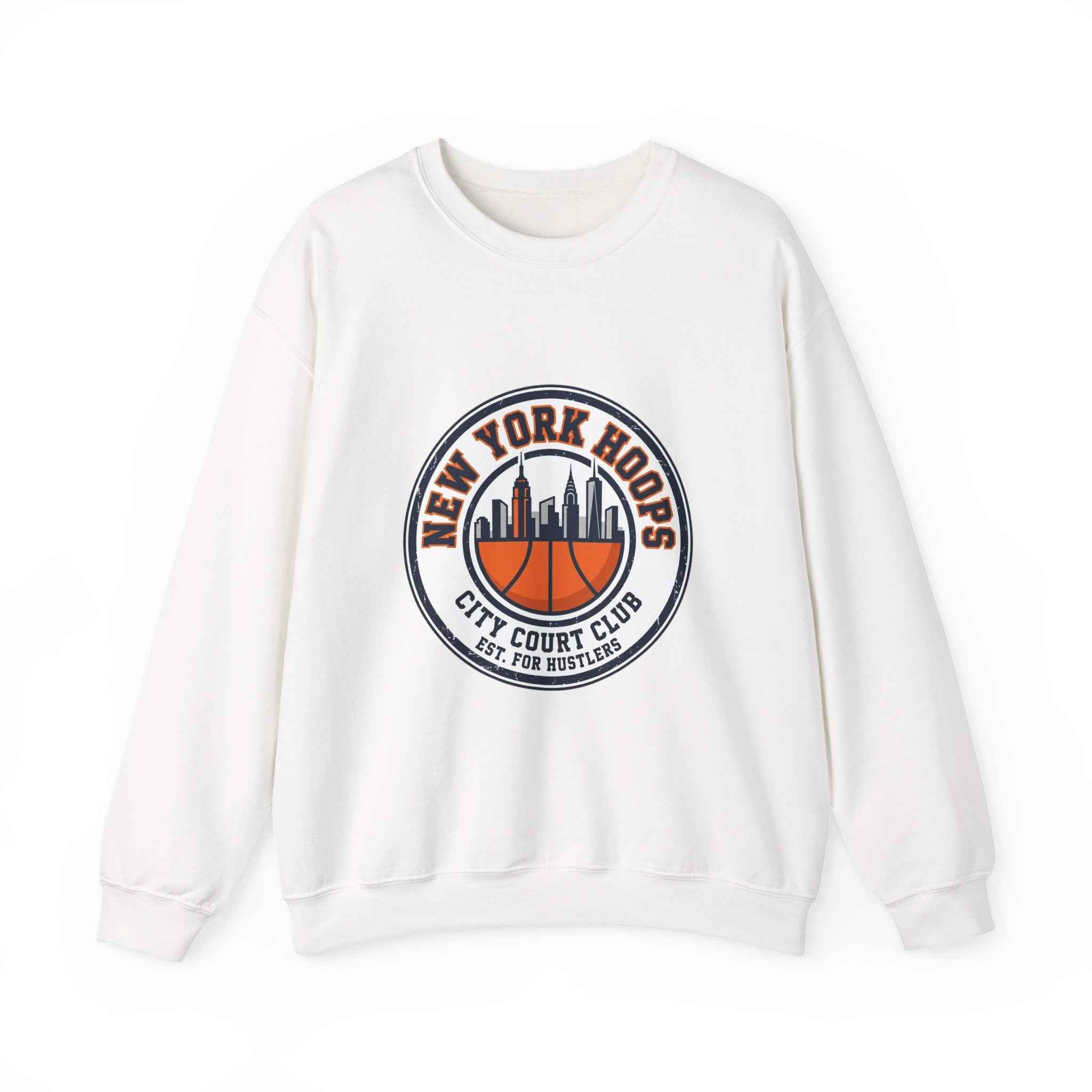 New York Hoops Varsity Crewneck Sweatshirt | city basketball, collegiate
