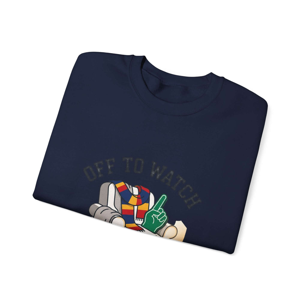 Off to Watch Crewneck Sweatshirt | Soccer Watch Party, Match-Day Outfit