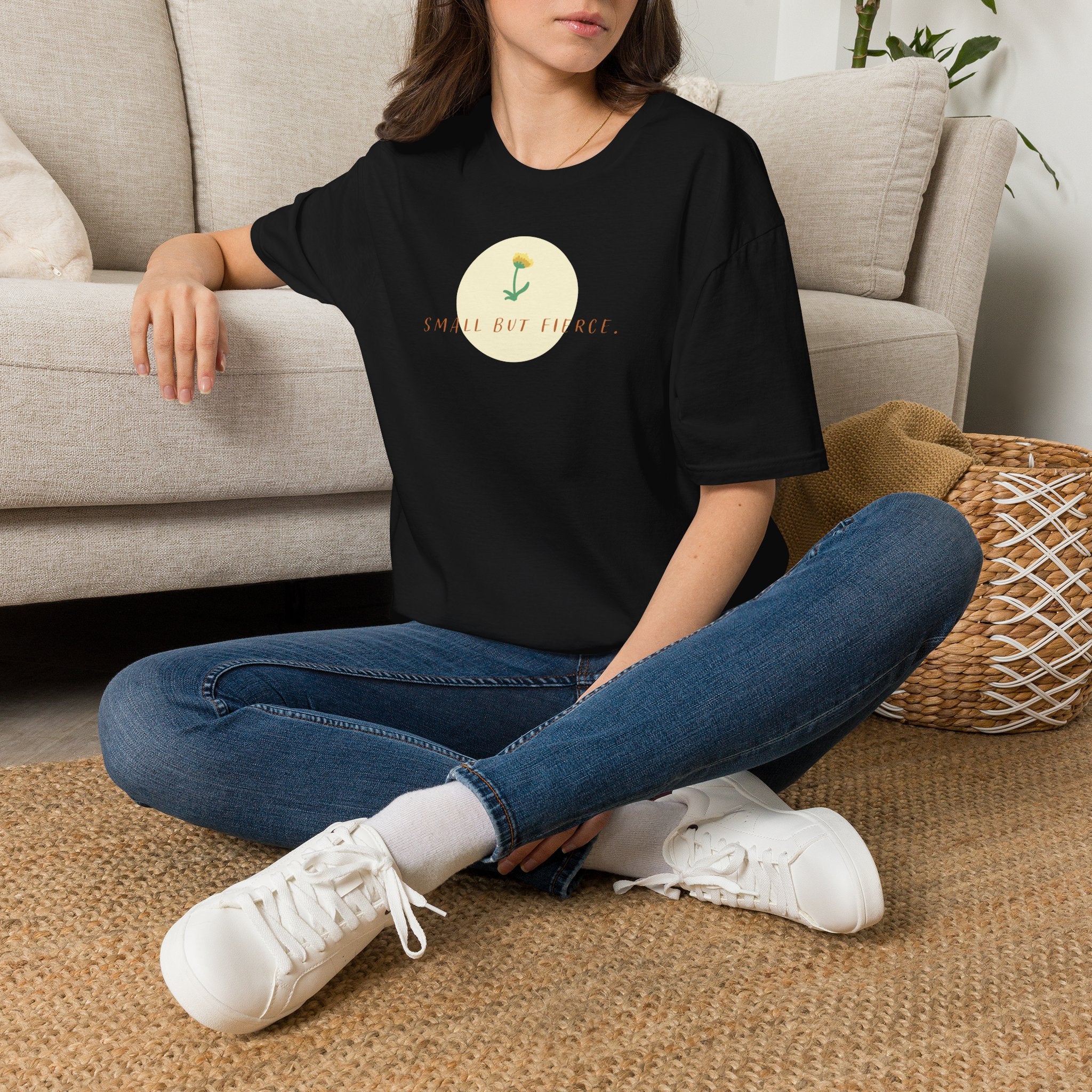 Small But Fierce Women's Minimalist T-Shirt