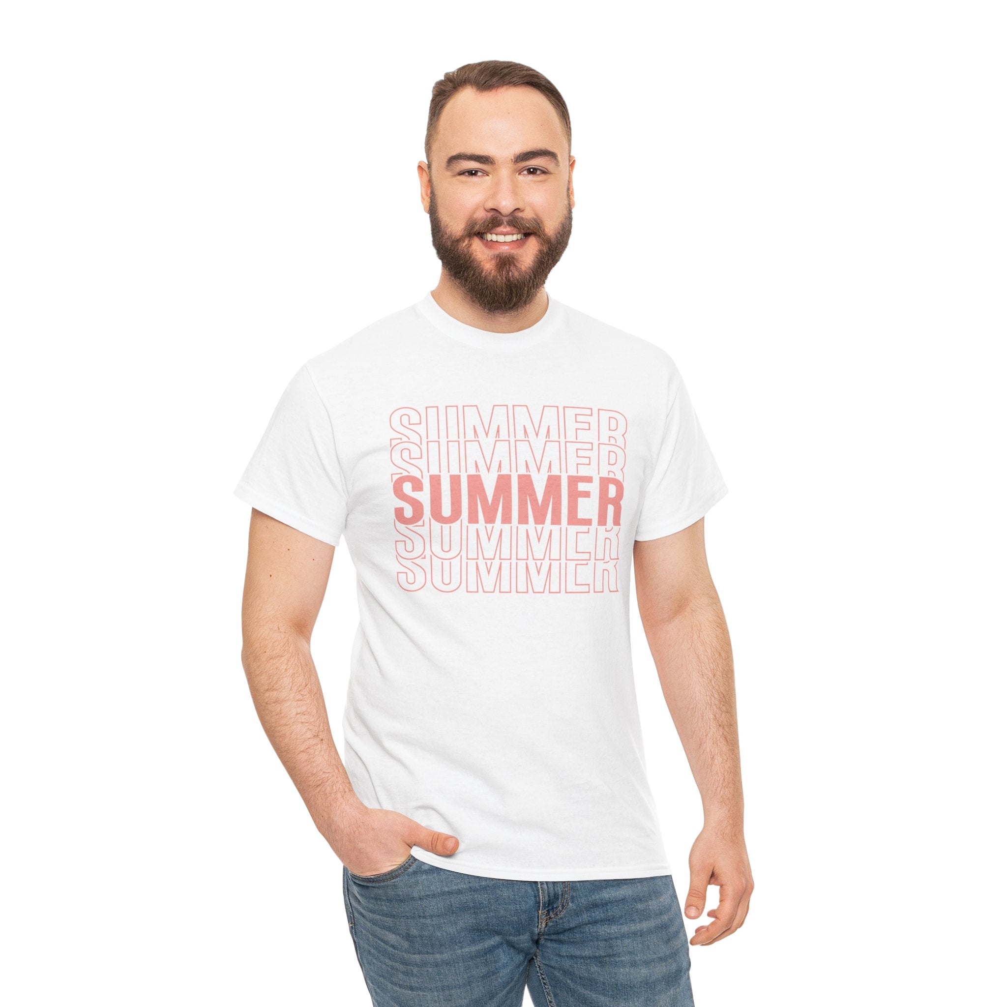 Pink "SUMMER" Graphic Tee — Summer Repeat