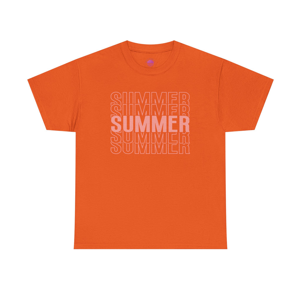 Pink "SUMMER" Graphic Tee — Summer Repeat