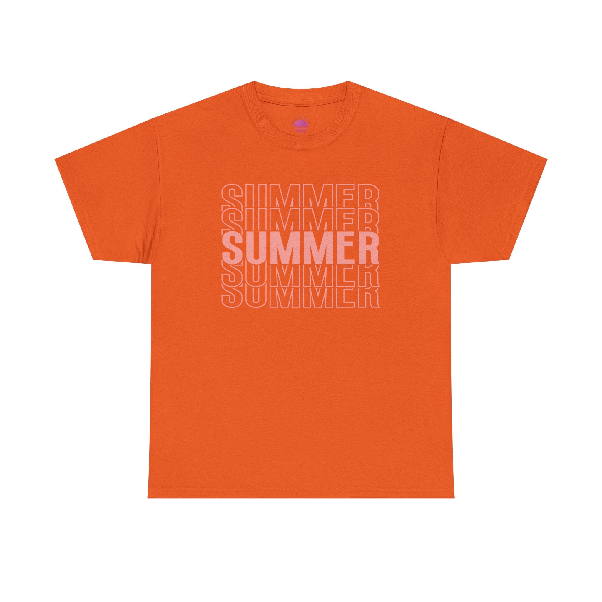 Pink "SUMMER" Graphic Tee — Summer Repeat