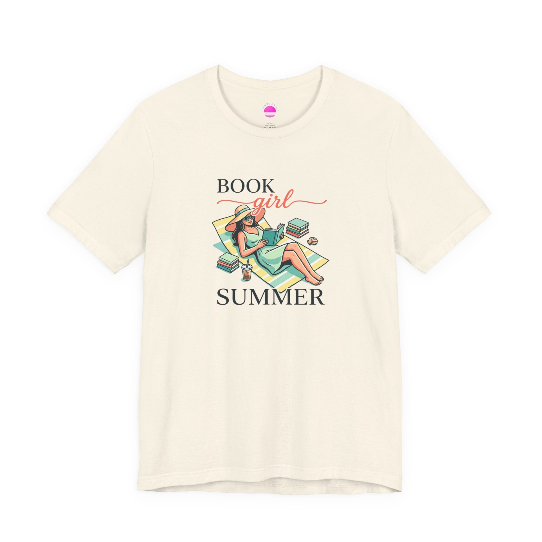 Book Girl Summer Tee | BookTok, bookish reading beach reads