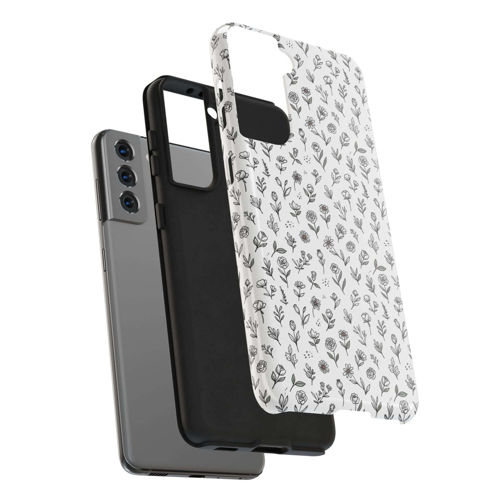 Floral Summer Vibe Phone Case — Tough Protective Floral All‑Over Print
