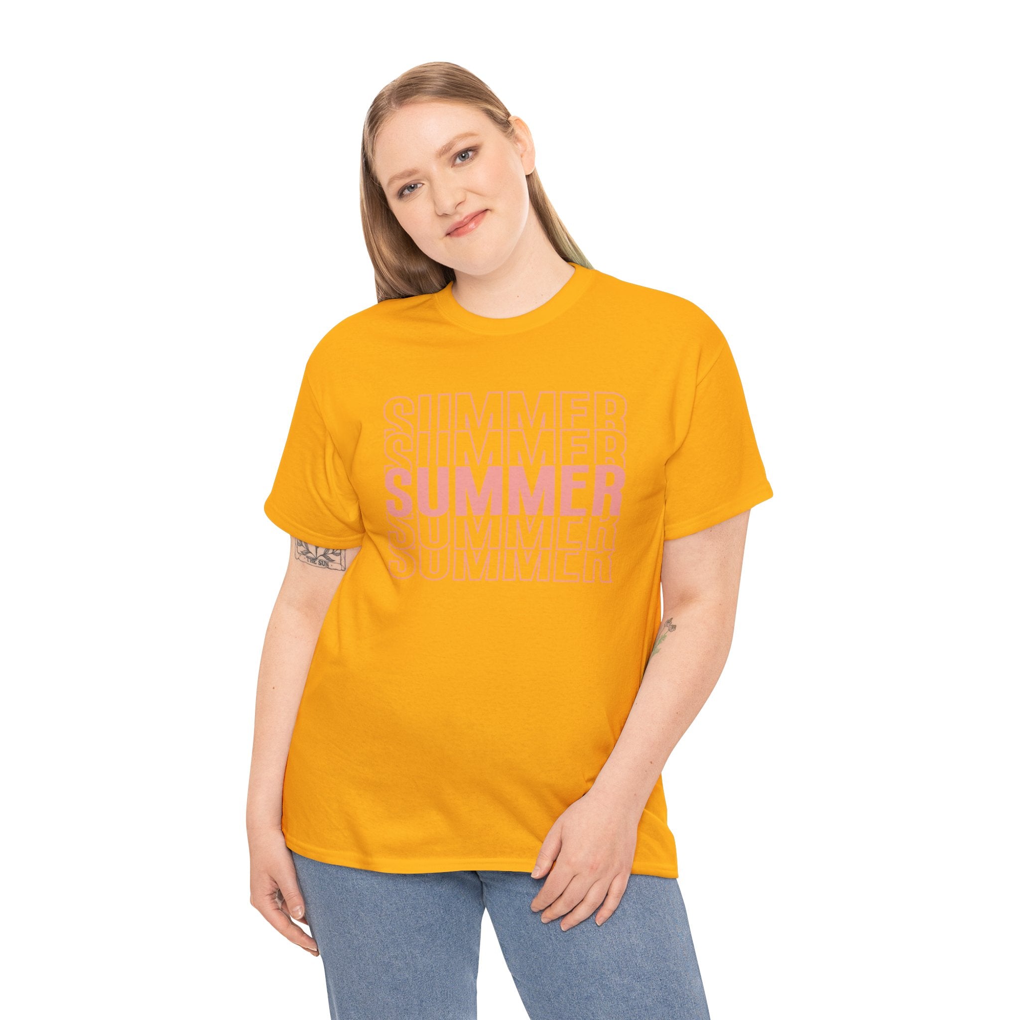 Pink "SUMMER" Graphic Tee — Summer Repeat