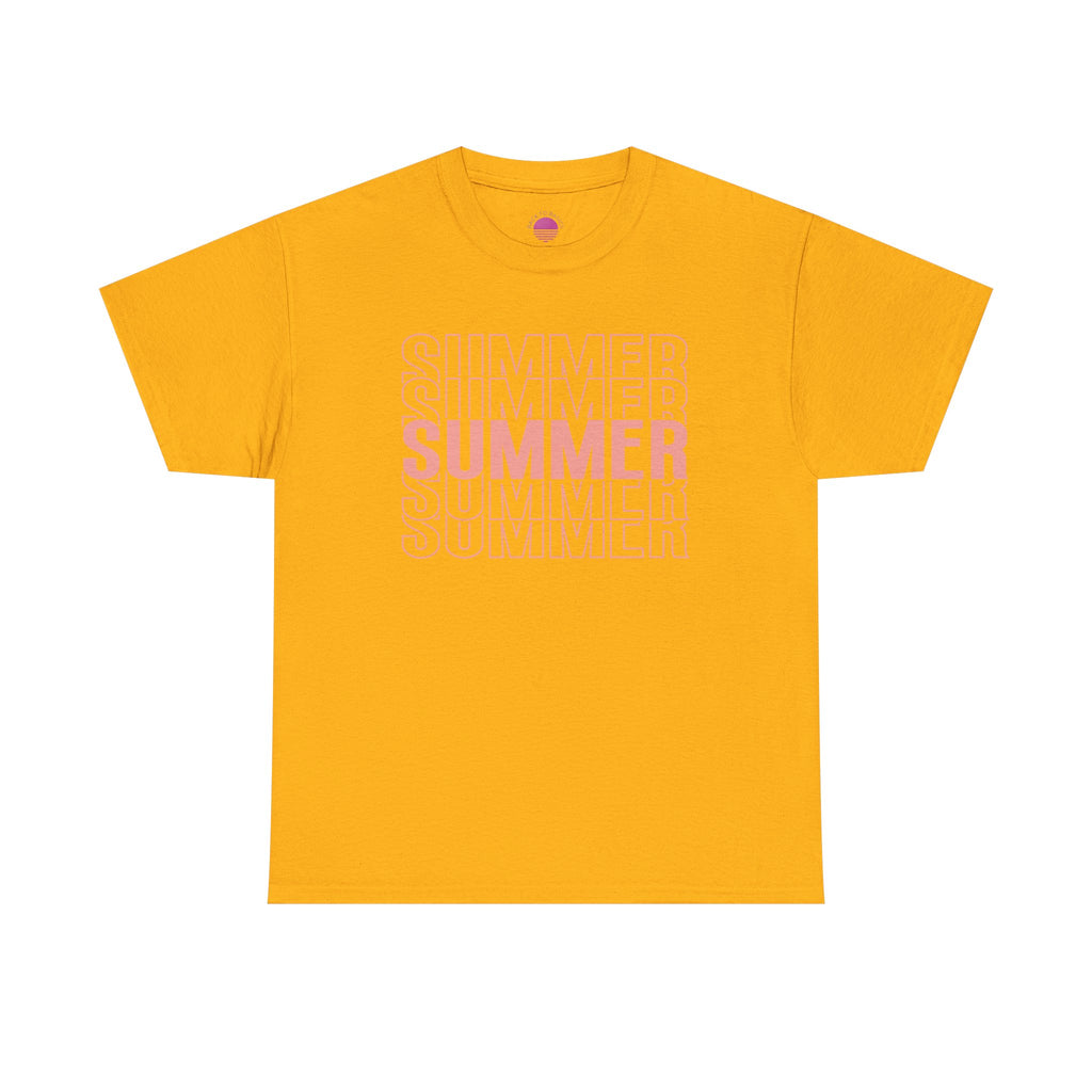 Pink "SUMMER" Graphic Tee — Summer Repeat