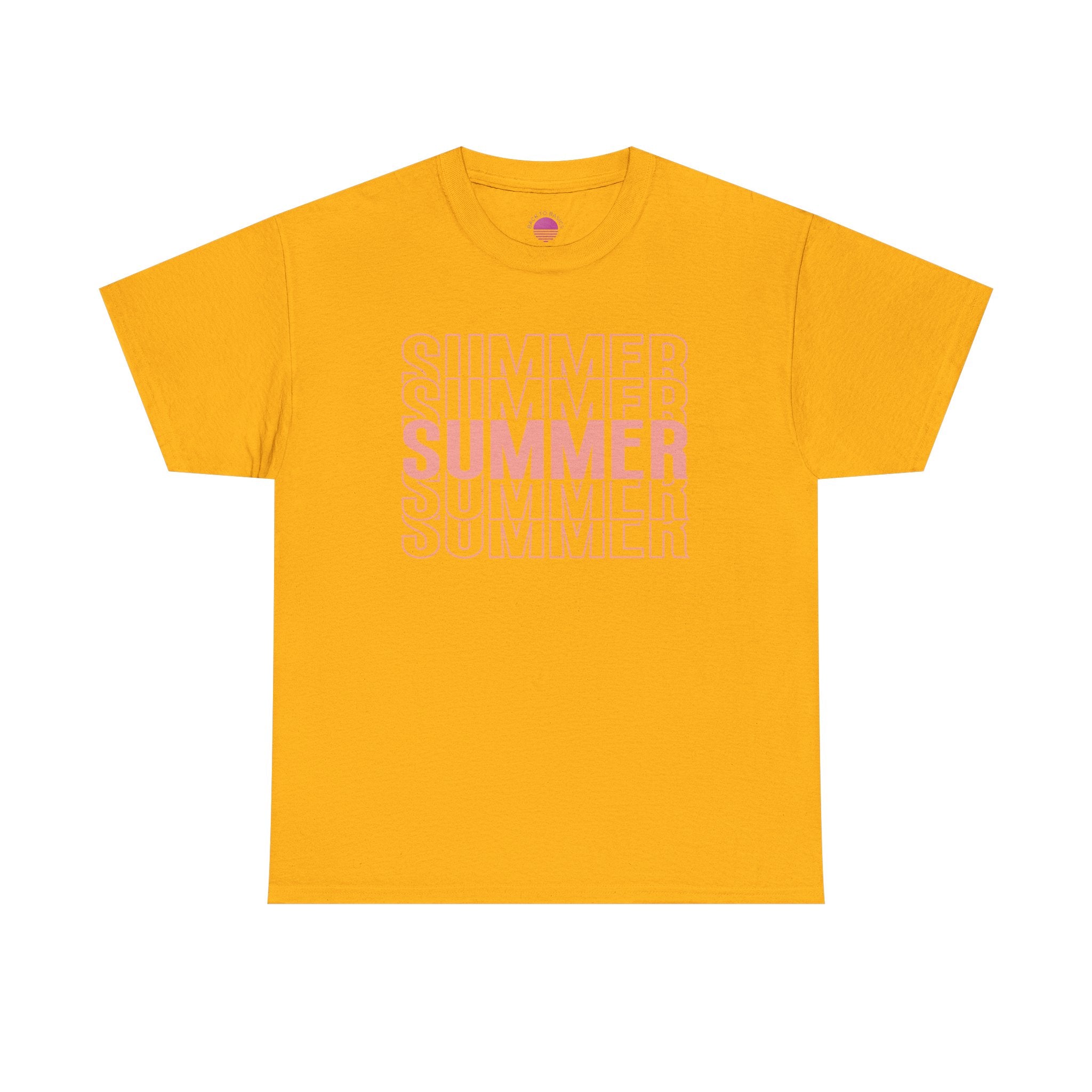 Pink "SUMMER" Graphic Tee — Summer Repeat