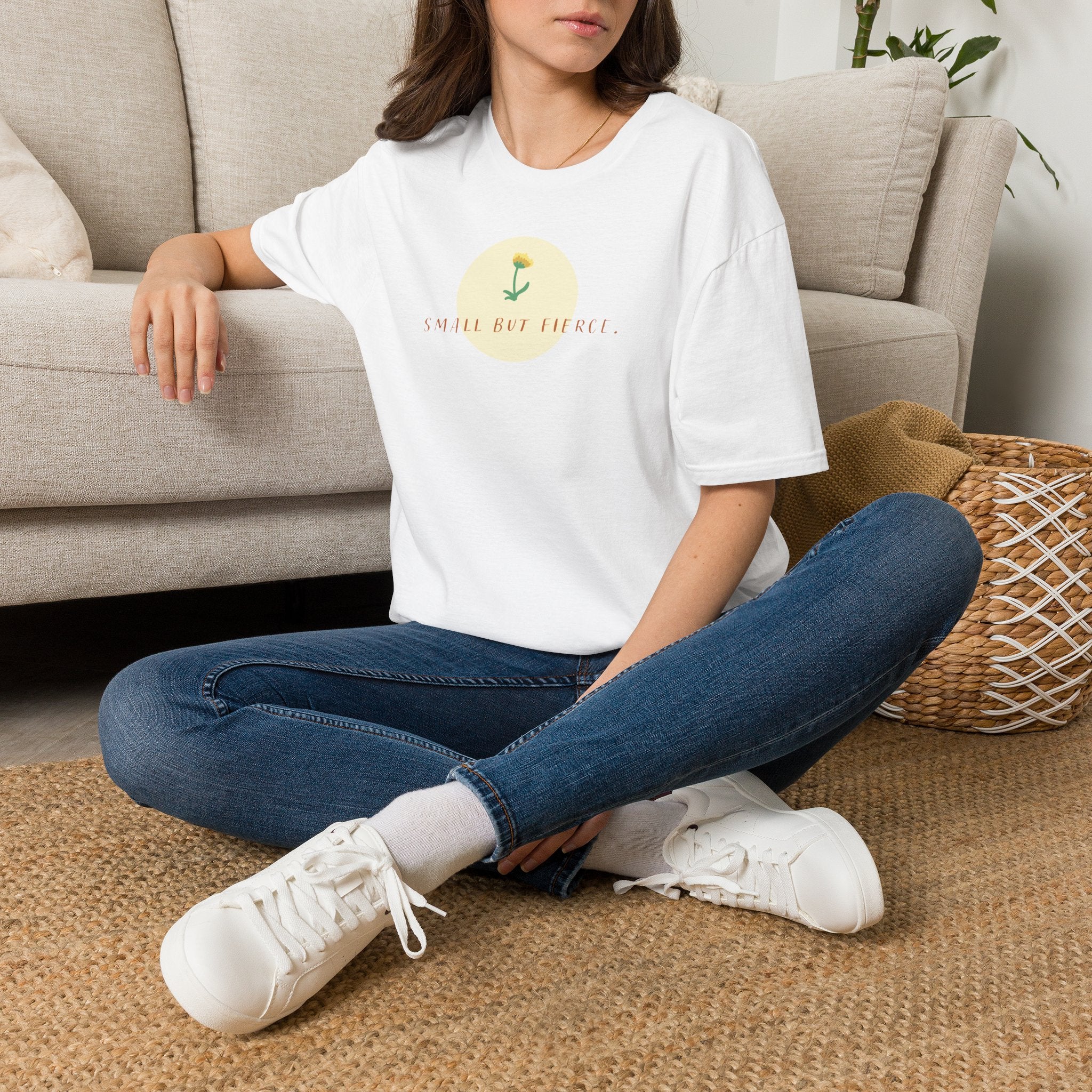 Small But Fierce Women's Minimalist T-Shirt