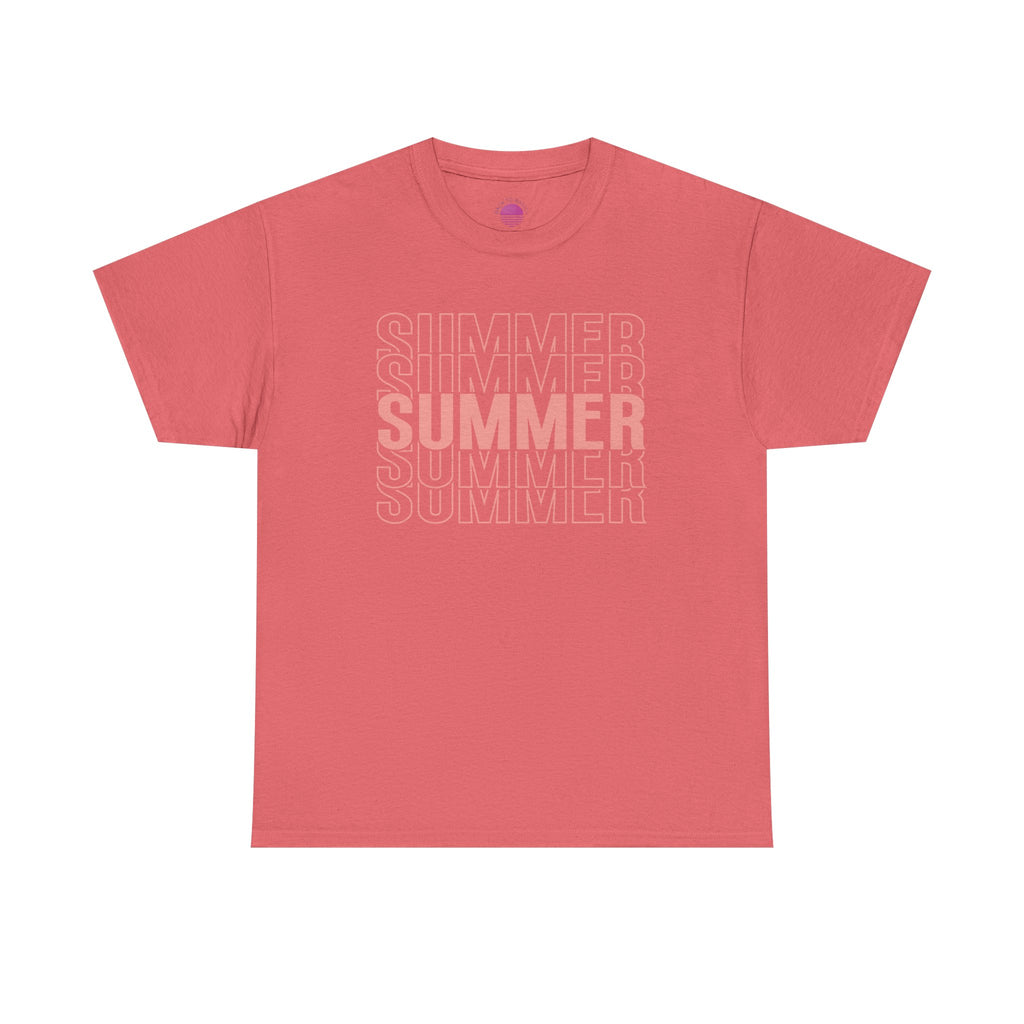 Pink "SUMMER" Graphic Tee — Summer Repeat