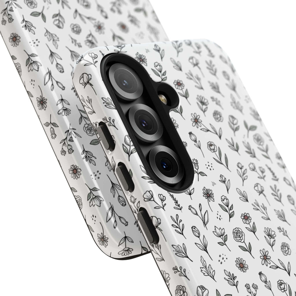 Floral Summer Vibe Phone Case — Tough Protective Floral All‑Over Print