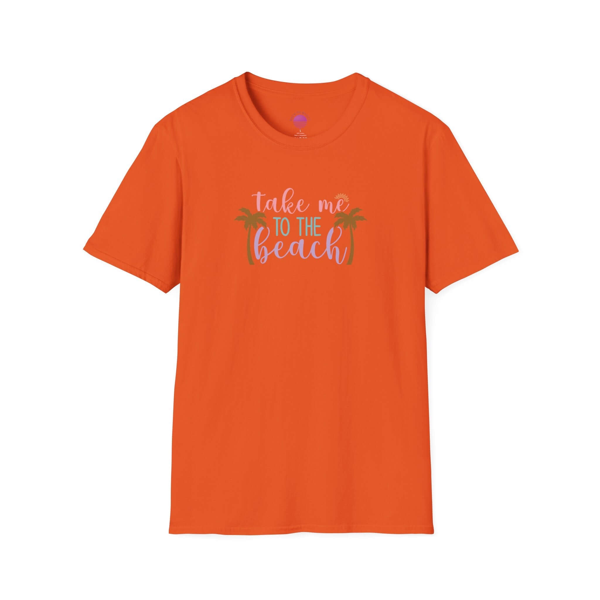 Take Me to the Beach Pastel Palm T-Shirt