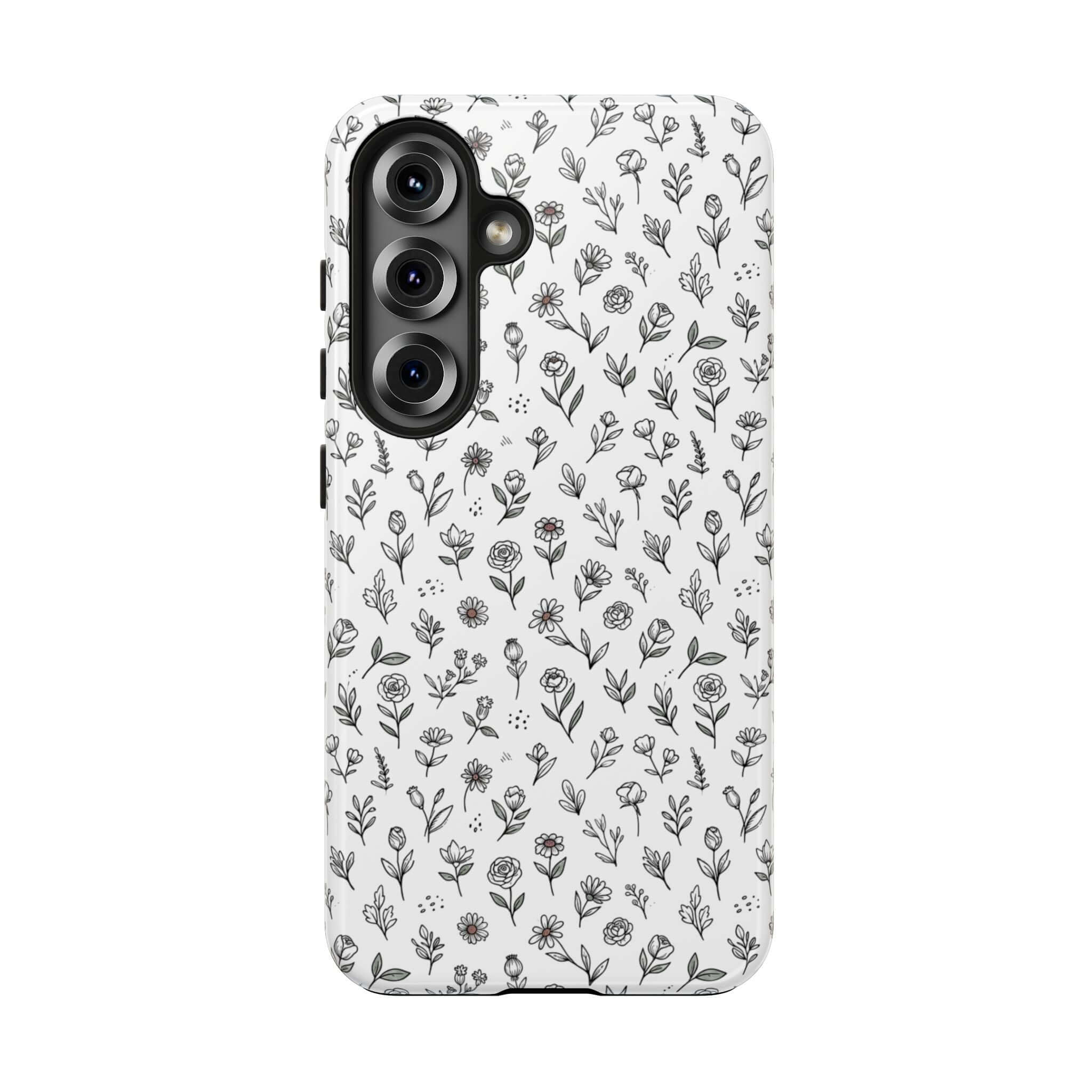 Floral Summer Vibe Phone Case — Tough Protective Floral All‑Over Print