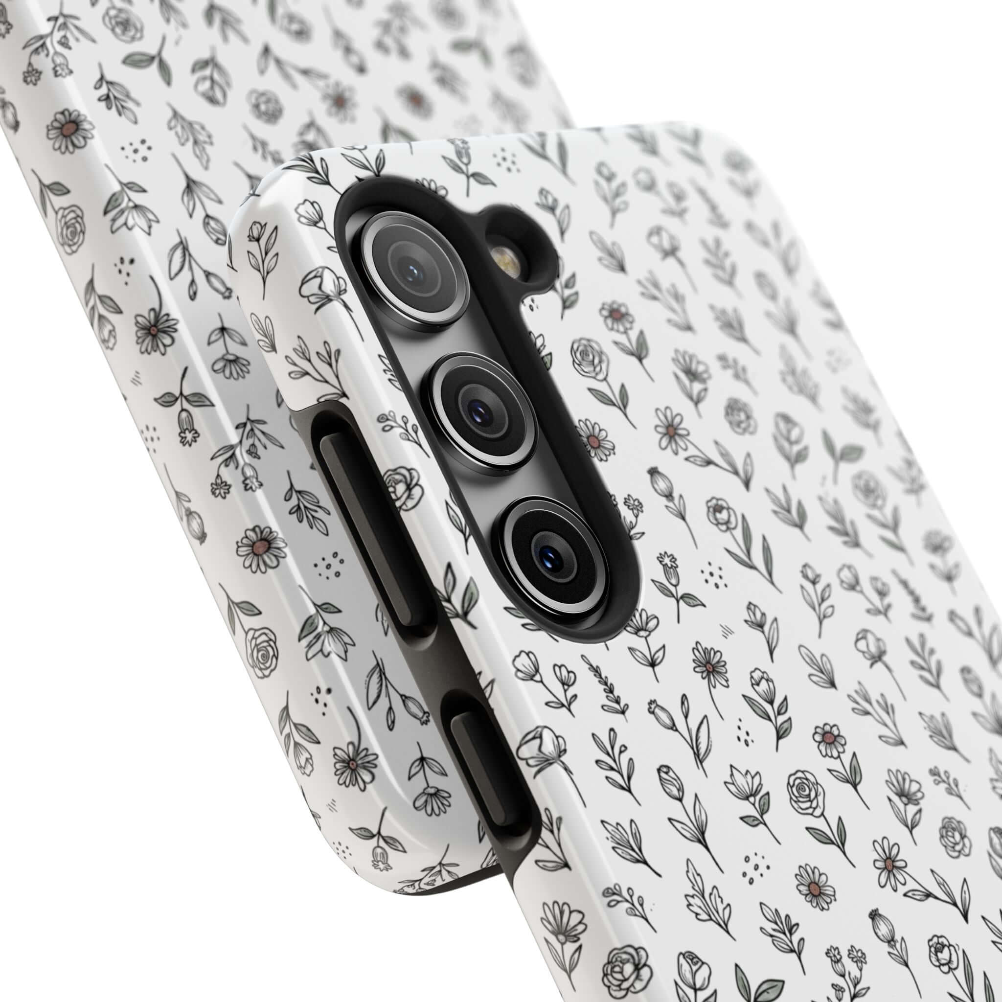 Floral Summer Vibe Phone Case — Tough Protective Floral All‑Over Print