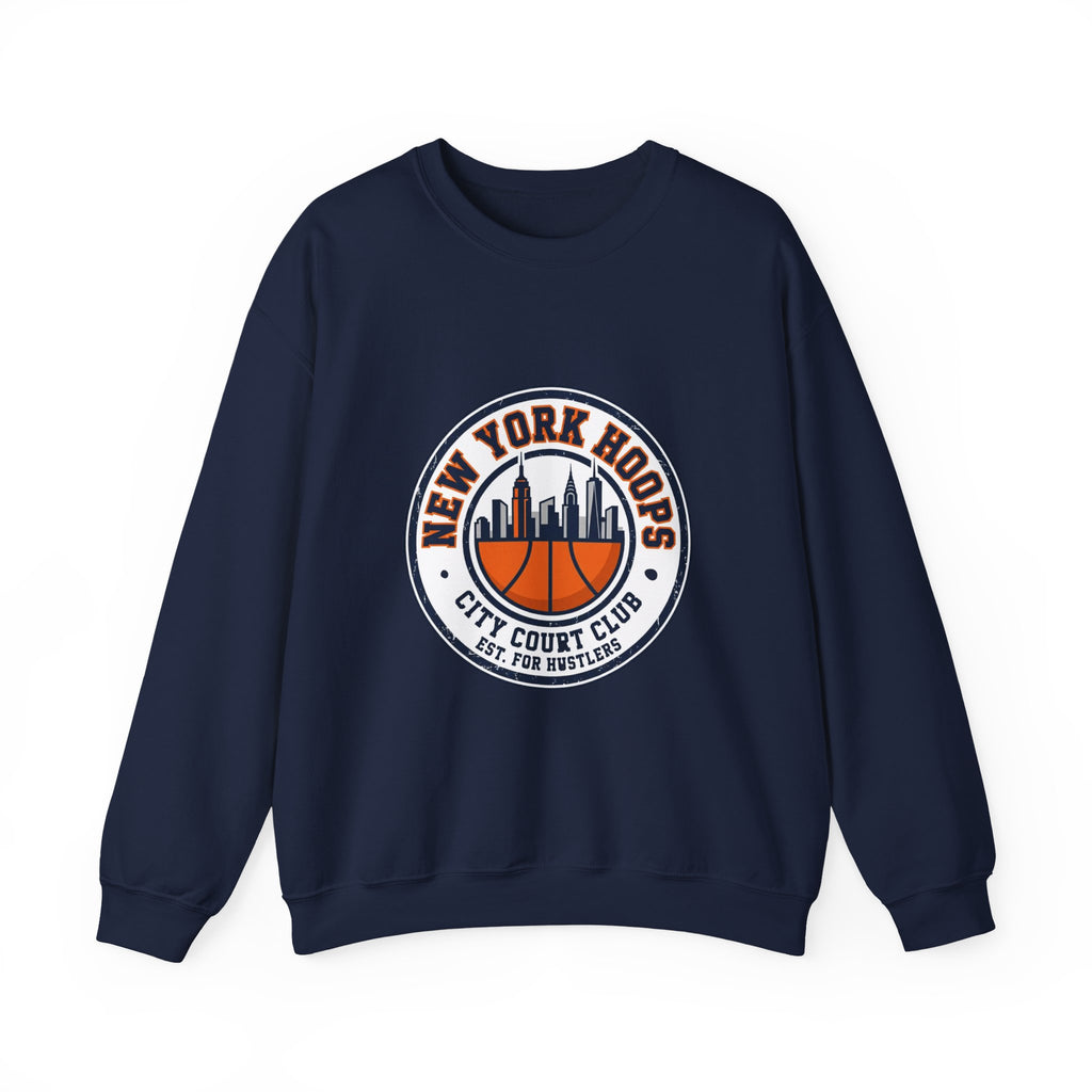 New York Hoops Varsity Crewneck Sweatshirt | city basketball, collegiate