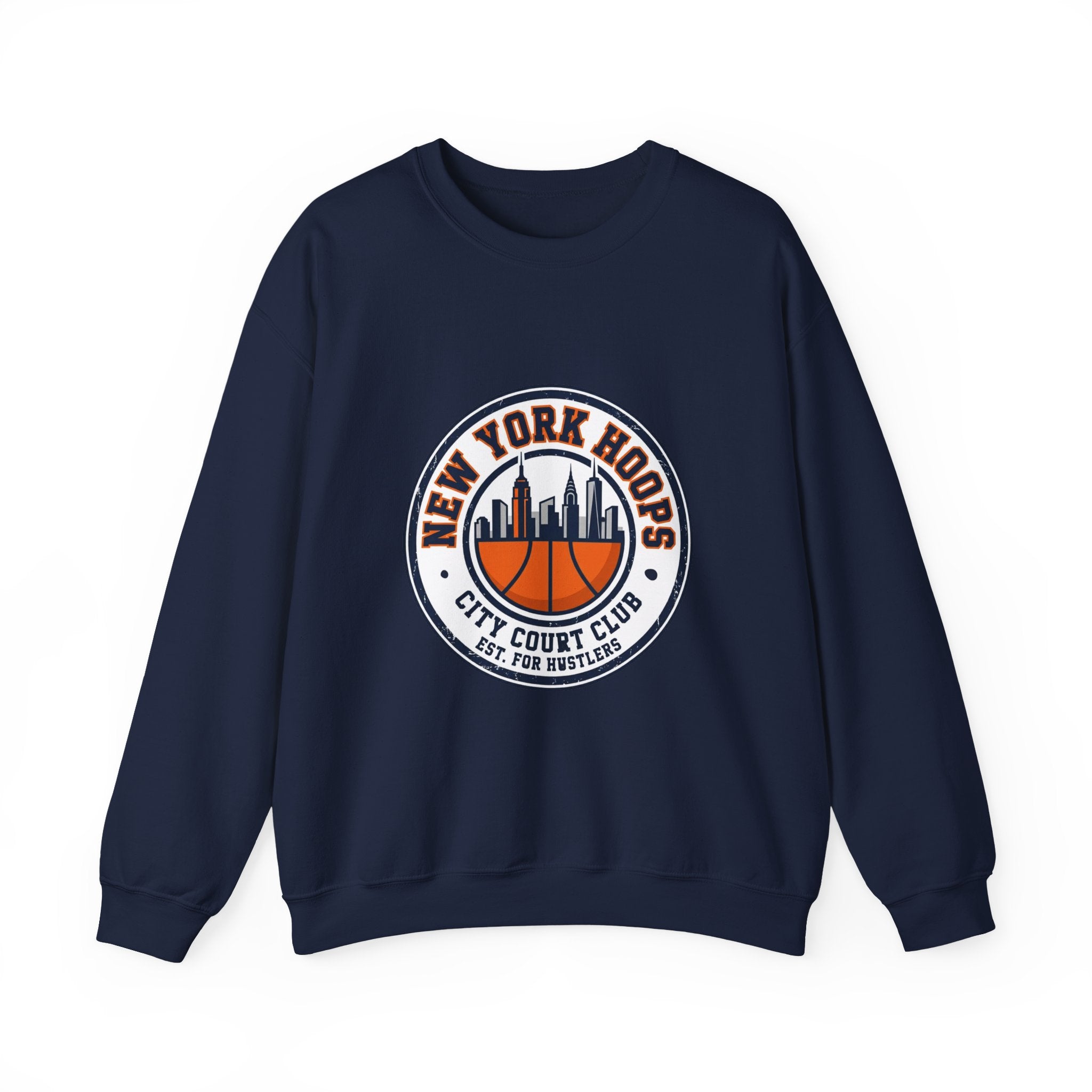 New York Hoops Varsity Crewneck Sweatshirt | city basketball, collegiate