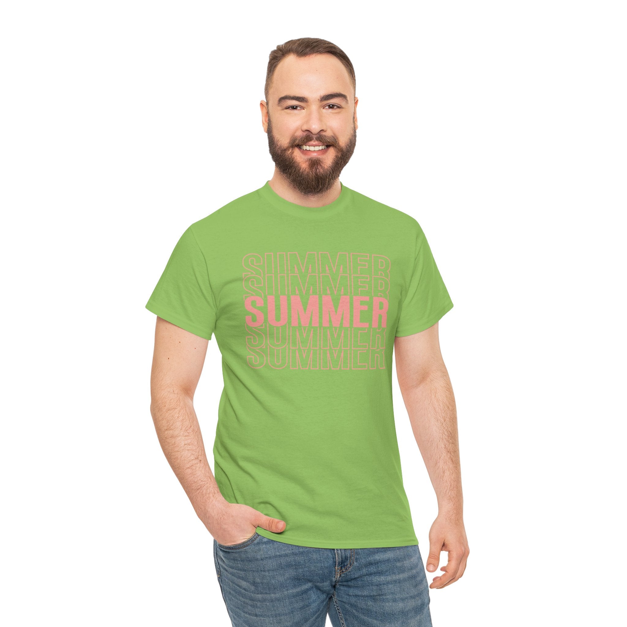 Pink "SUMMER" Graphic Tee — Summer Repeat