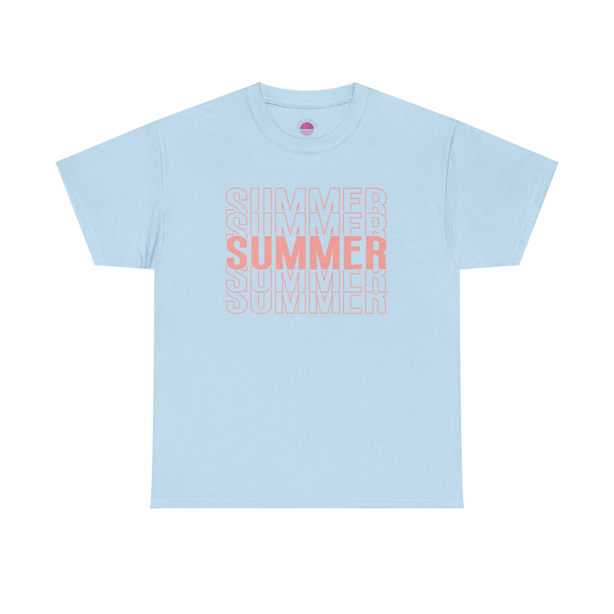 Pink "SUMMER" Graphic Tee — Summer Repeat