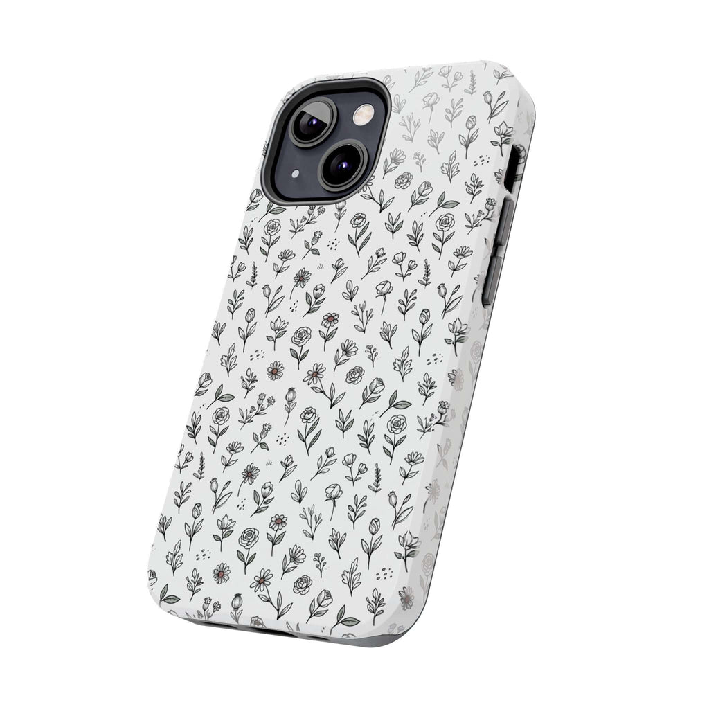 Floral Summer Vibe Phone Case — Tough Protective Floral All‑Over Print