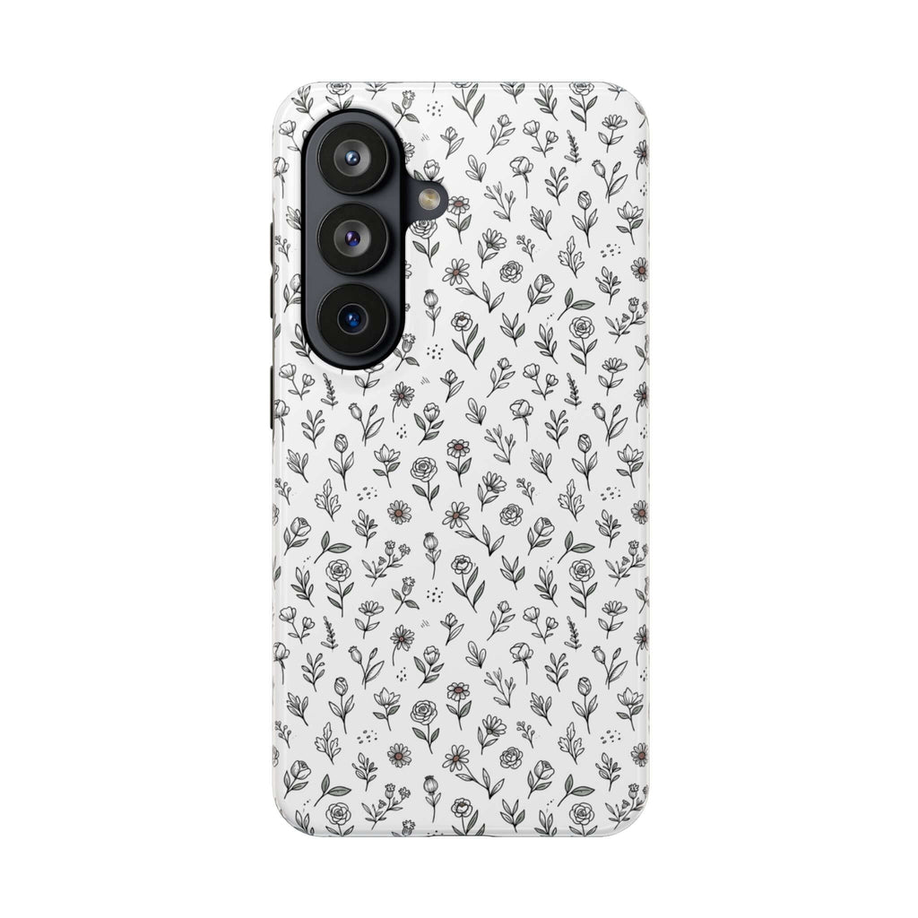 Floral Summer Vibe Phone Case — Tough Protective Floral All‑Over Print