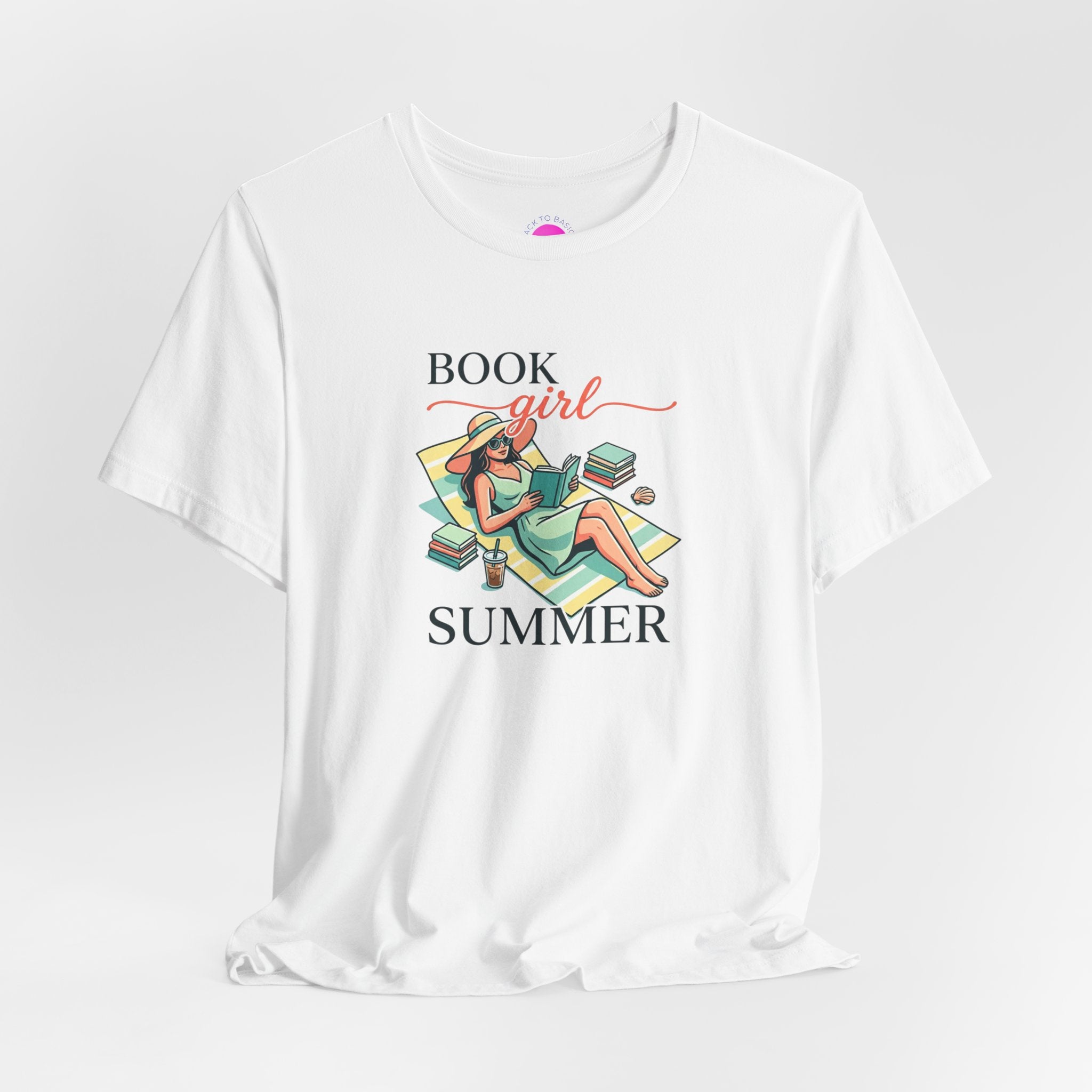 Book Girl Summer Tee | BookTok, bookish reading beach reads