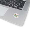 Book Girl Summer Sticker — Literary Aesthetic Kiss-Cut Sticker