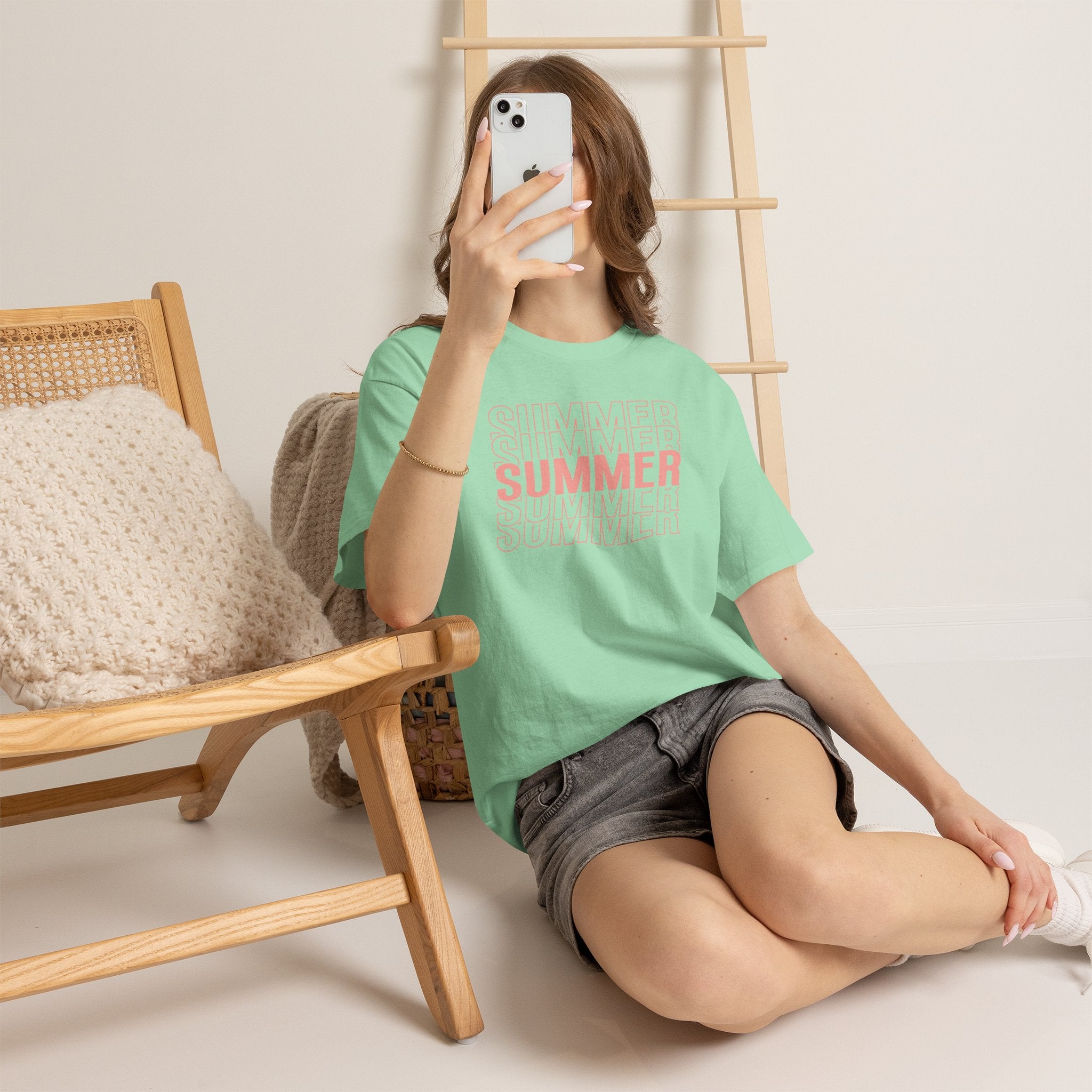Pink "SUMMER" Graphic Tee — Summer Repeat