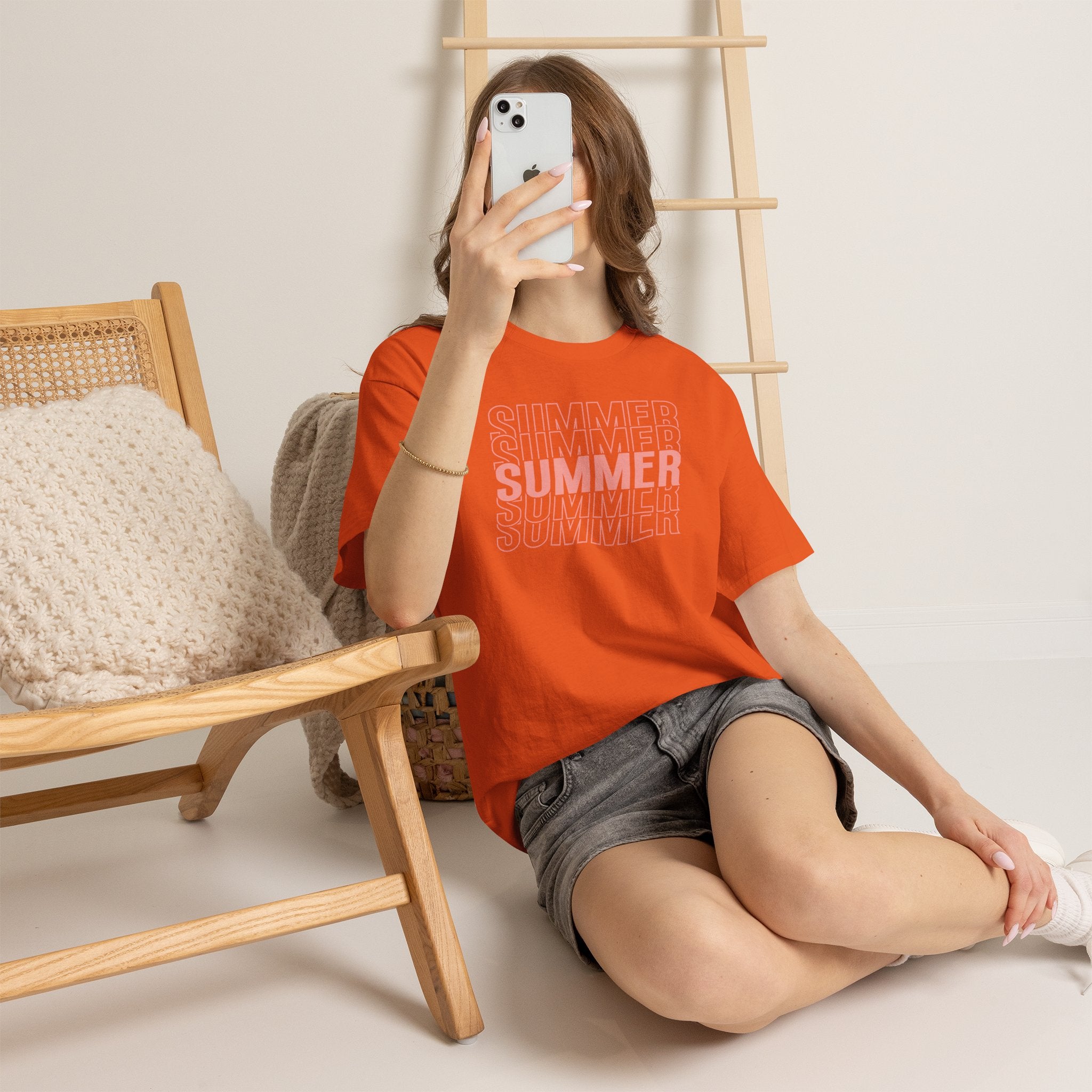 Pink "SUMMER" Graphic Tee — Summer Repeat