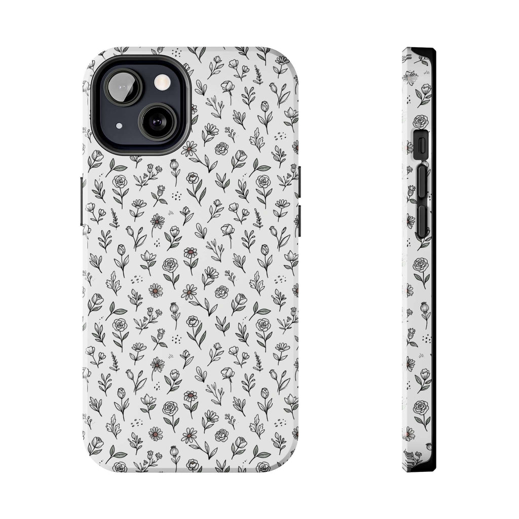 Floral Summer Vibe Phone Case — Tough Protective Floral All‑Over Print