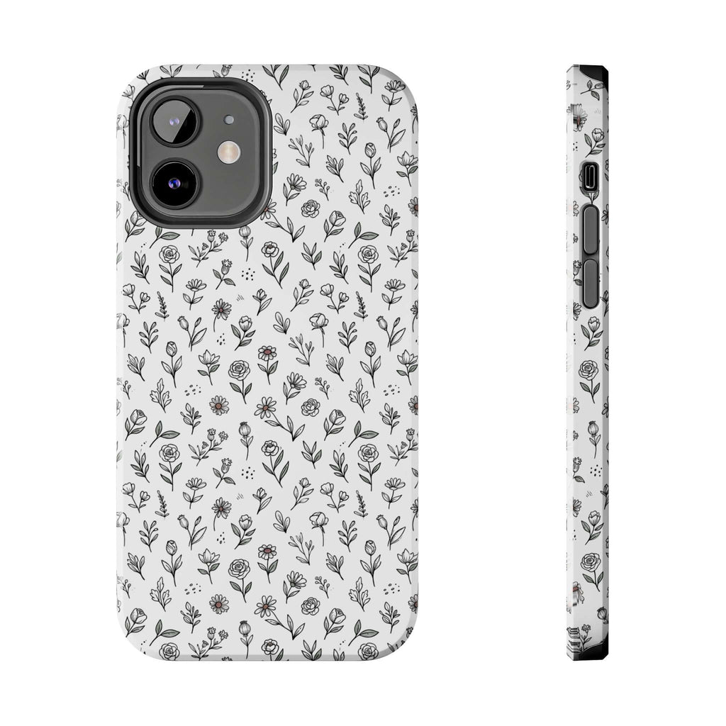 Floral Summer Vibe Phone Case — Tough Protective Floral All‑Over Print