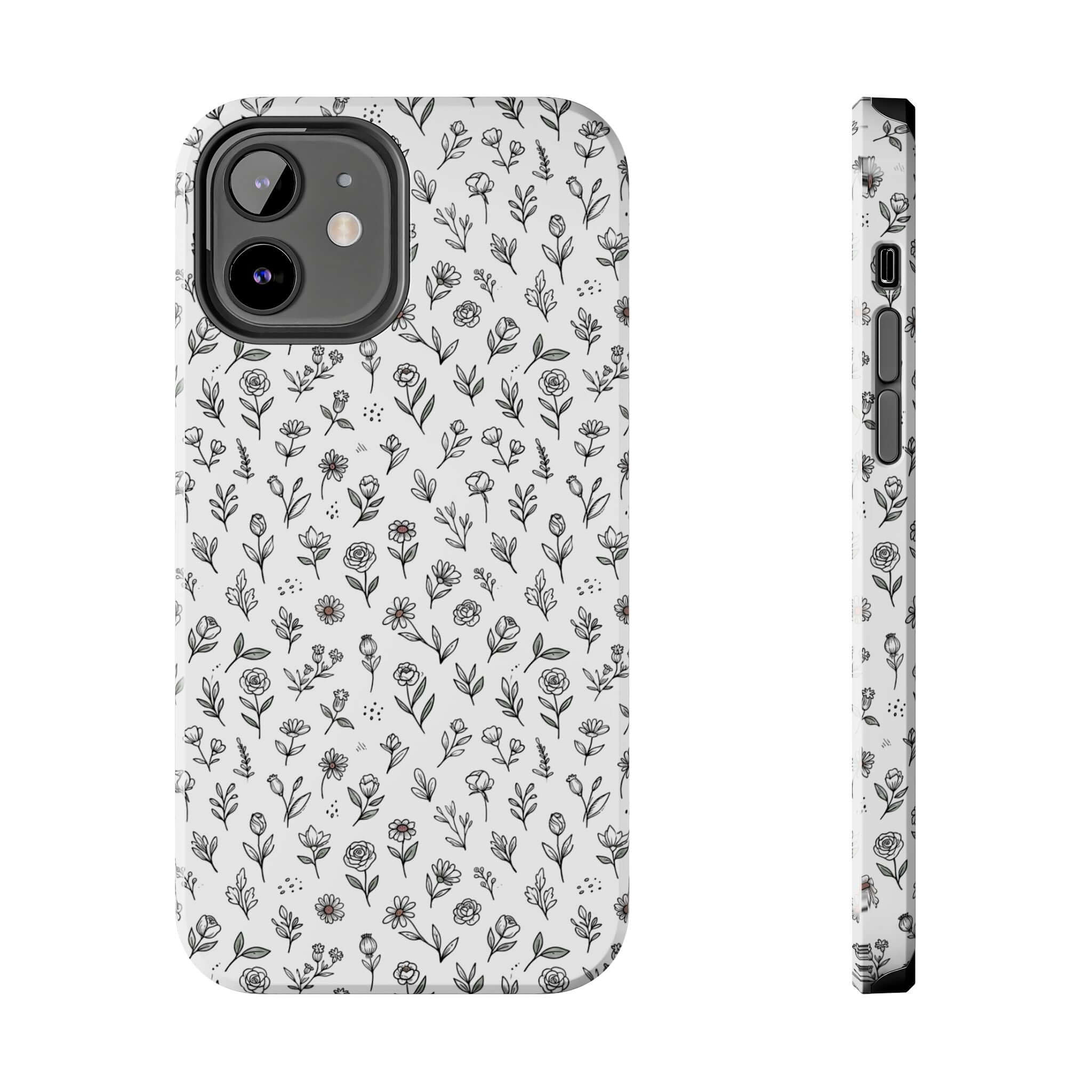 Floral Summer Vibe Phone Case — Tough Protective Floral All‑Over Print