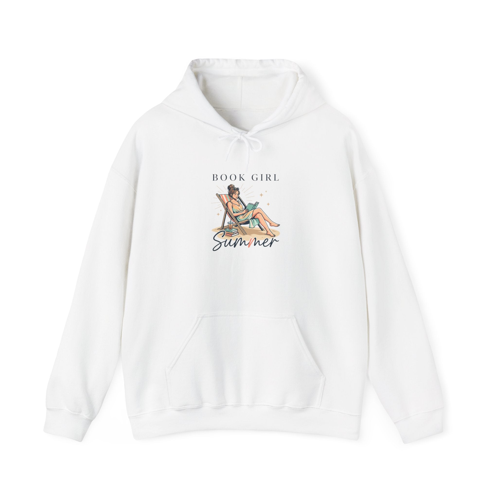 Book Girl Summer Hoodie | BookTok, Reading Beach Reads, Bookish Aesthetic