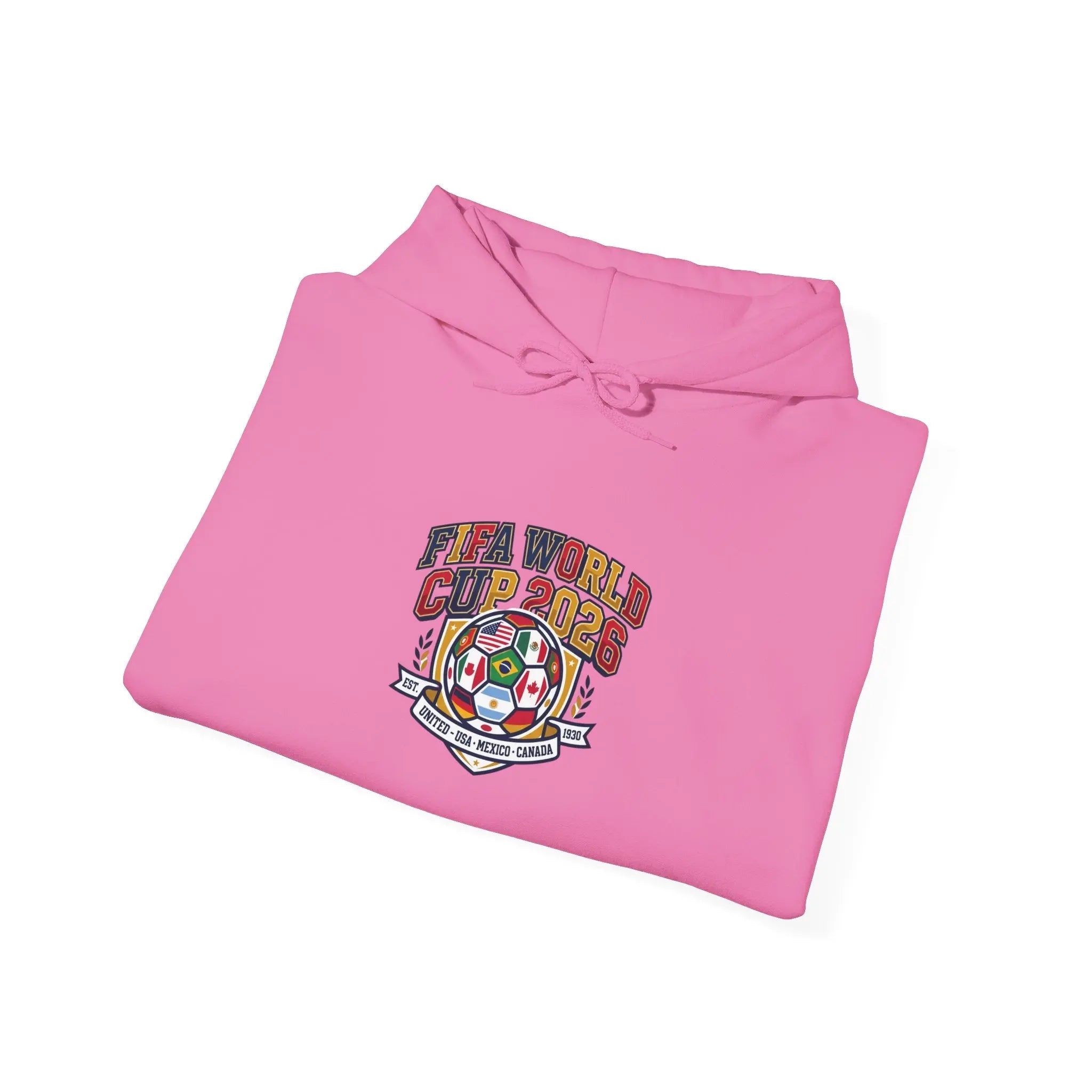 World Cup Patch Hoodie | soccer watch party, match-day outfit Printify