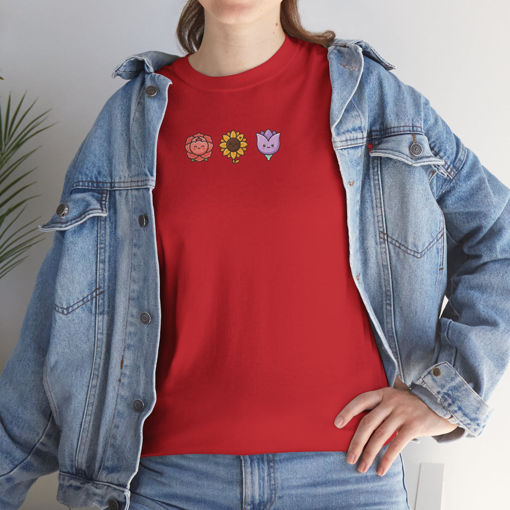 Back to School Flower Tee — Floral Teacher & Student Welcome Shirt