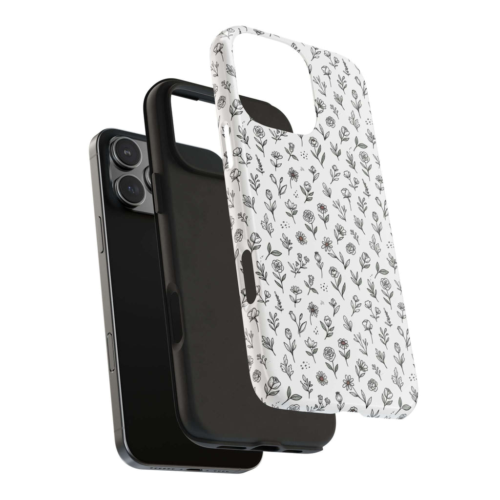 Floral Summer Vibe Phone Case — Tough Protective Floral All‑Over Print