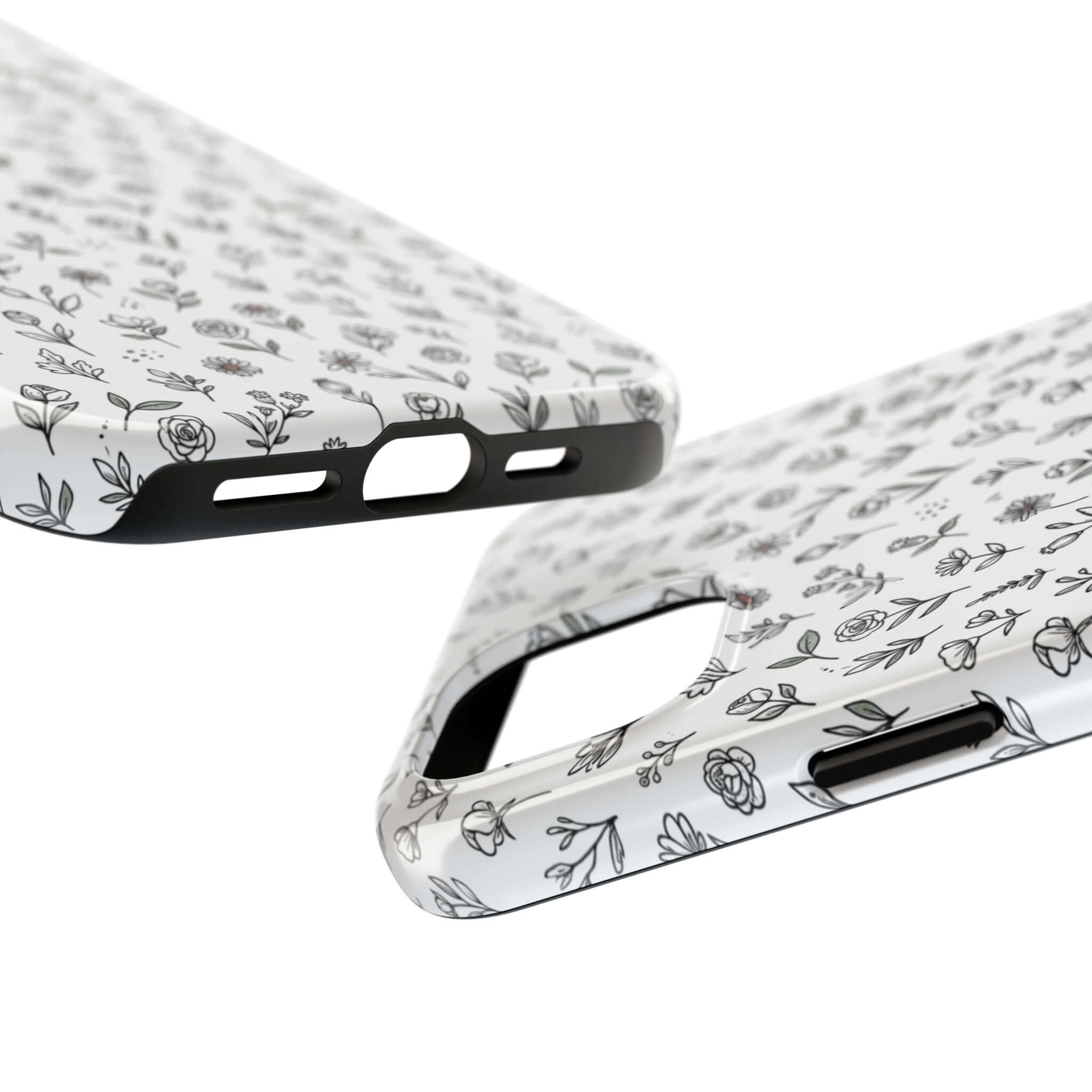 Floral Summer Vibe Phone Case — Tough Protective Floral All‑Over Print