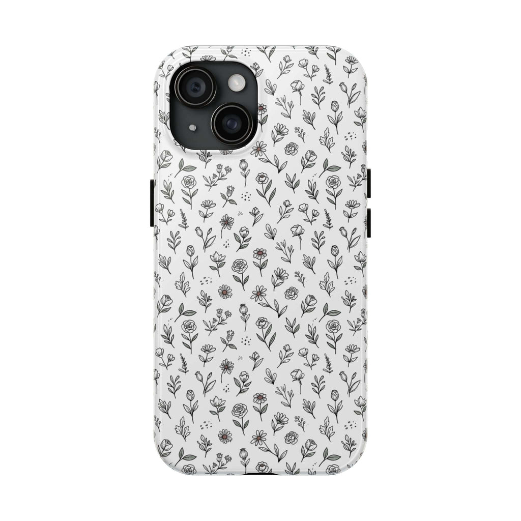 Floral Summer Vibe Phone Case — Tough Protective Floral All‑Over Print
