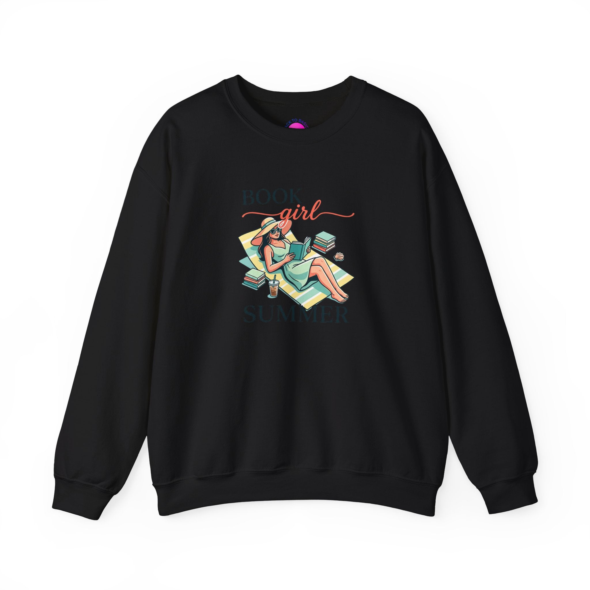 Book Girl Summer Sweatshirt | BookTok, bookish summer aesthetic