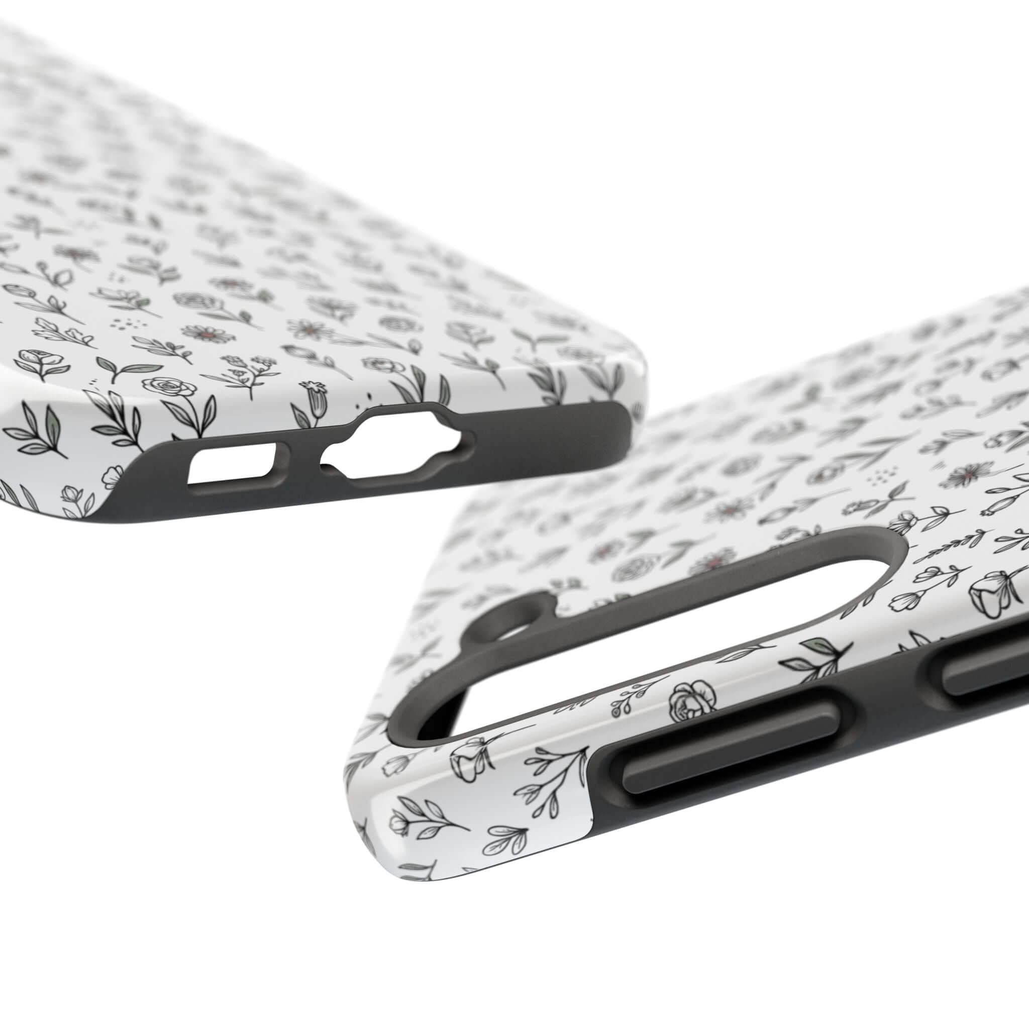 Floral Summer Vibe Phone Case — Tough Protective Floral All‑Over Print
