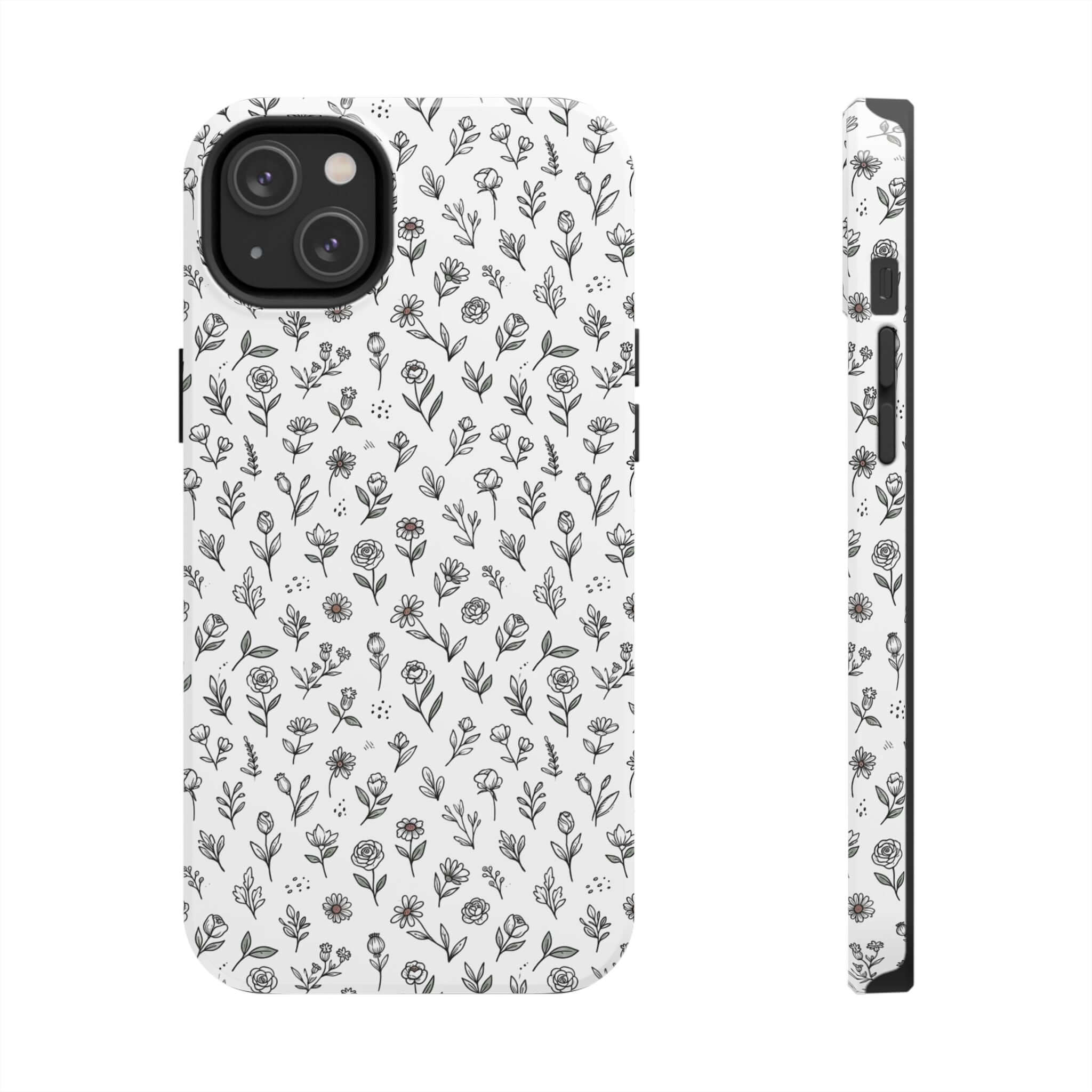 Floral Summer Vibe Phone Case — Tough Protective Floral All‑Over Print