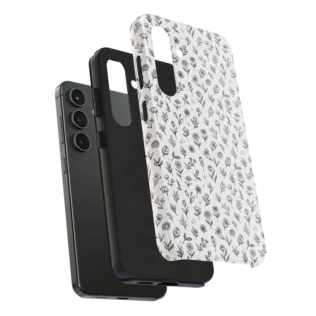 Floral Summer Vibe Phone Case — Tough Protective Floral All‑Over Print