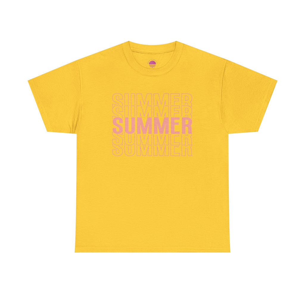 Pink "SUMMER" Graphic Tee — Summer Repeat
