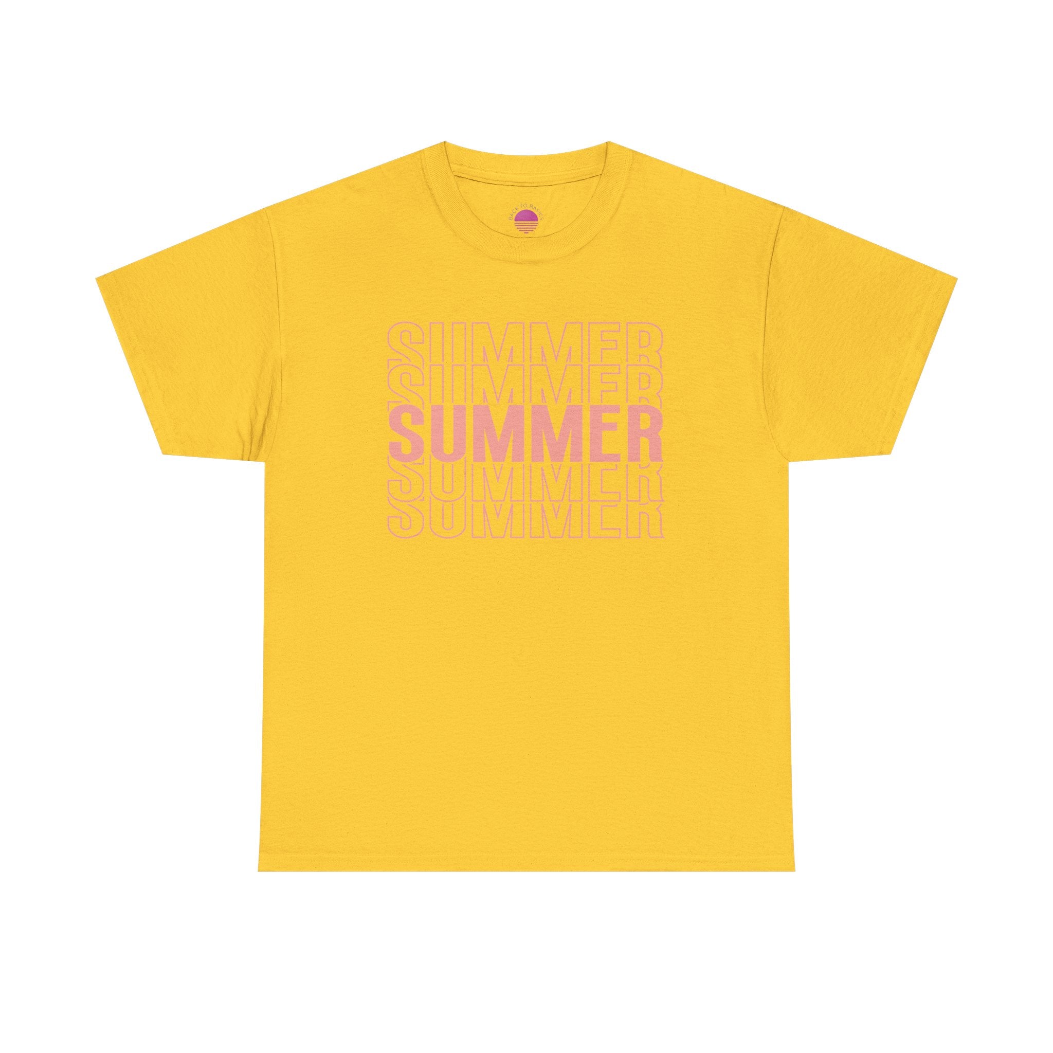 Pink "SUMMER" Graphic Tee — Summer Repeat