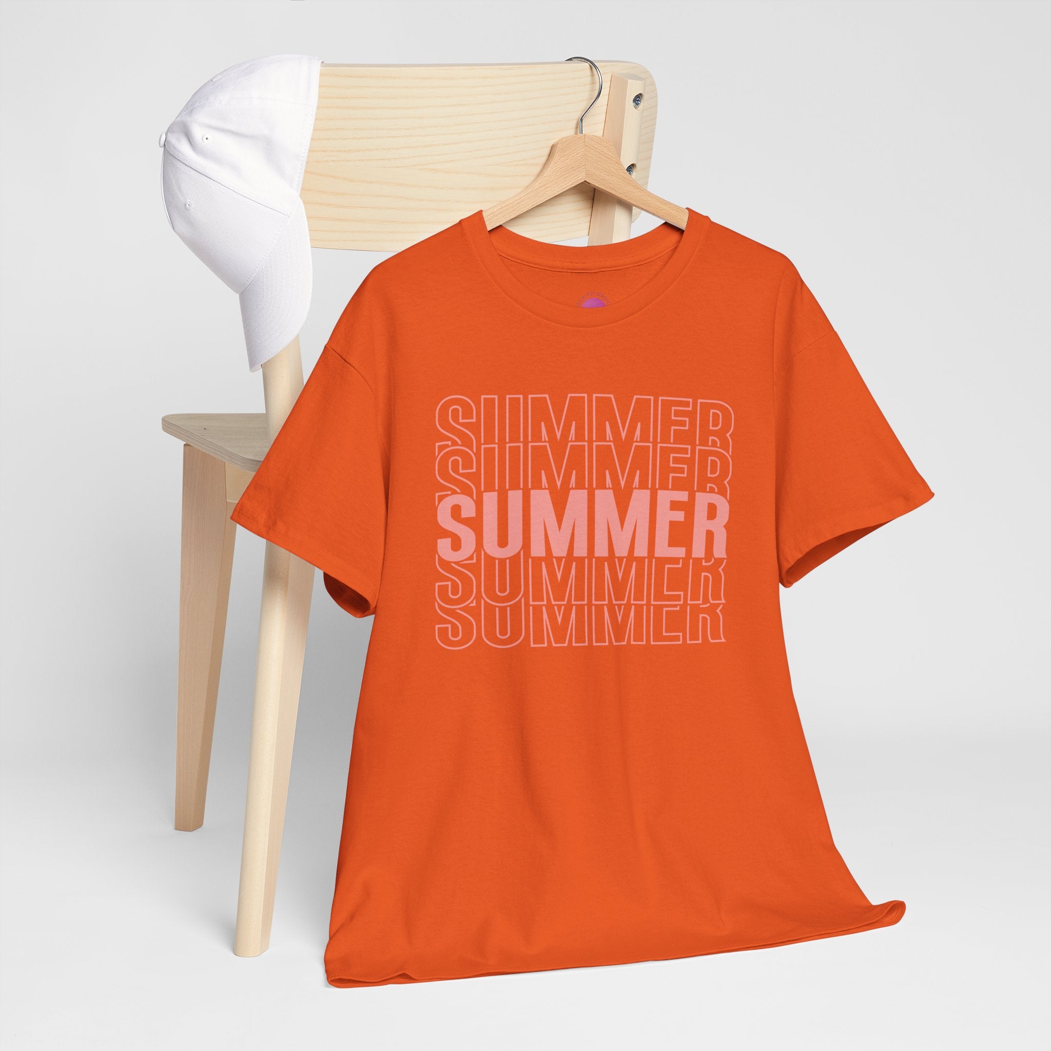 Pink "SUMMER" Graphic Tee — Summer Repeat
