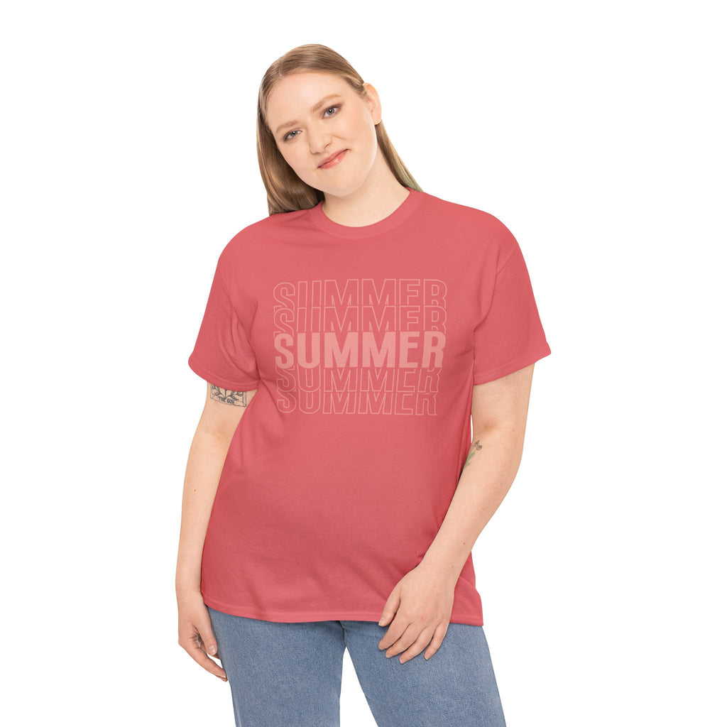 Pink "SUMMER" Graphic Tee — Summer Repeat