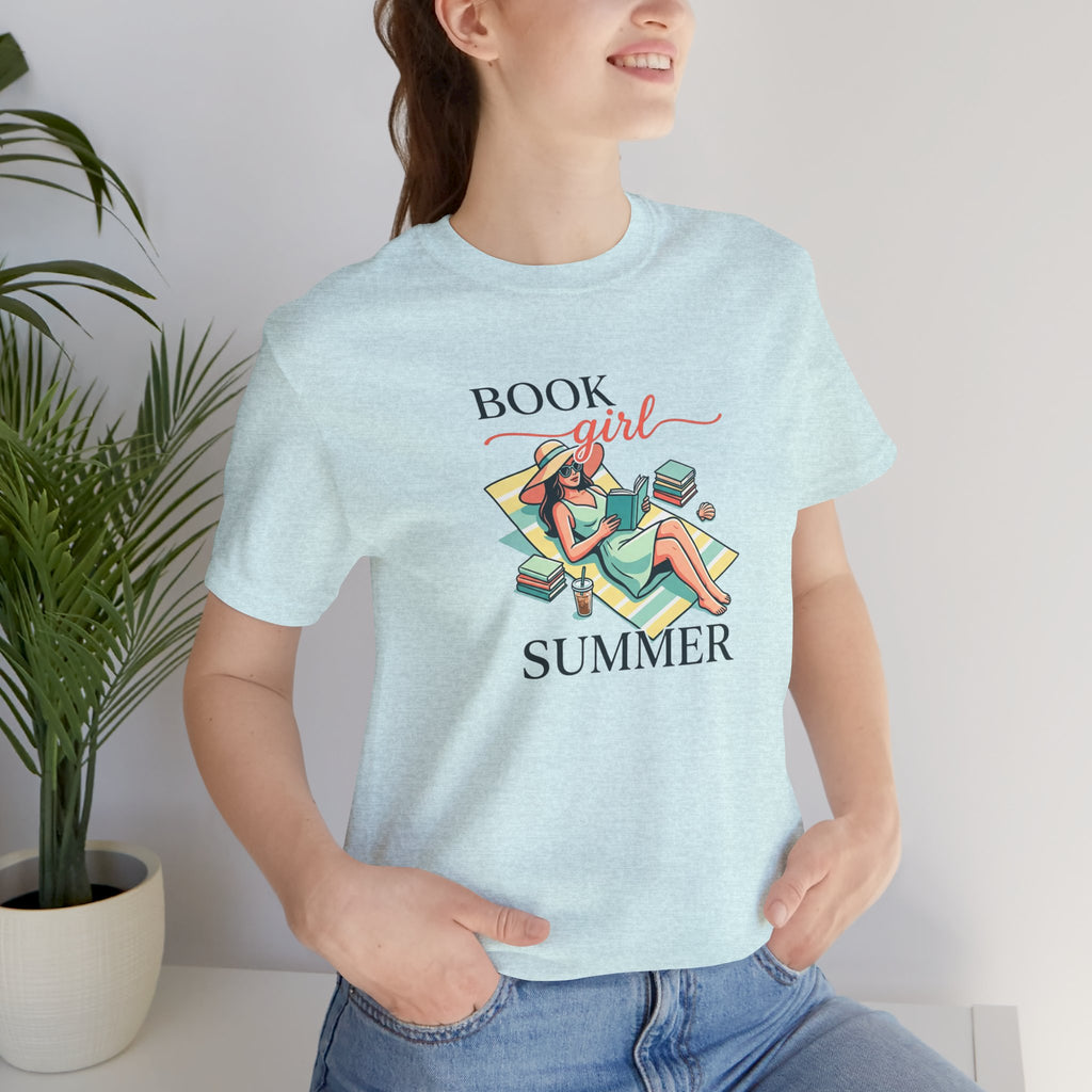 Book Girl Summer Tee | BookTok, bookish reading beach reads