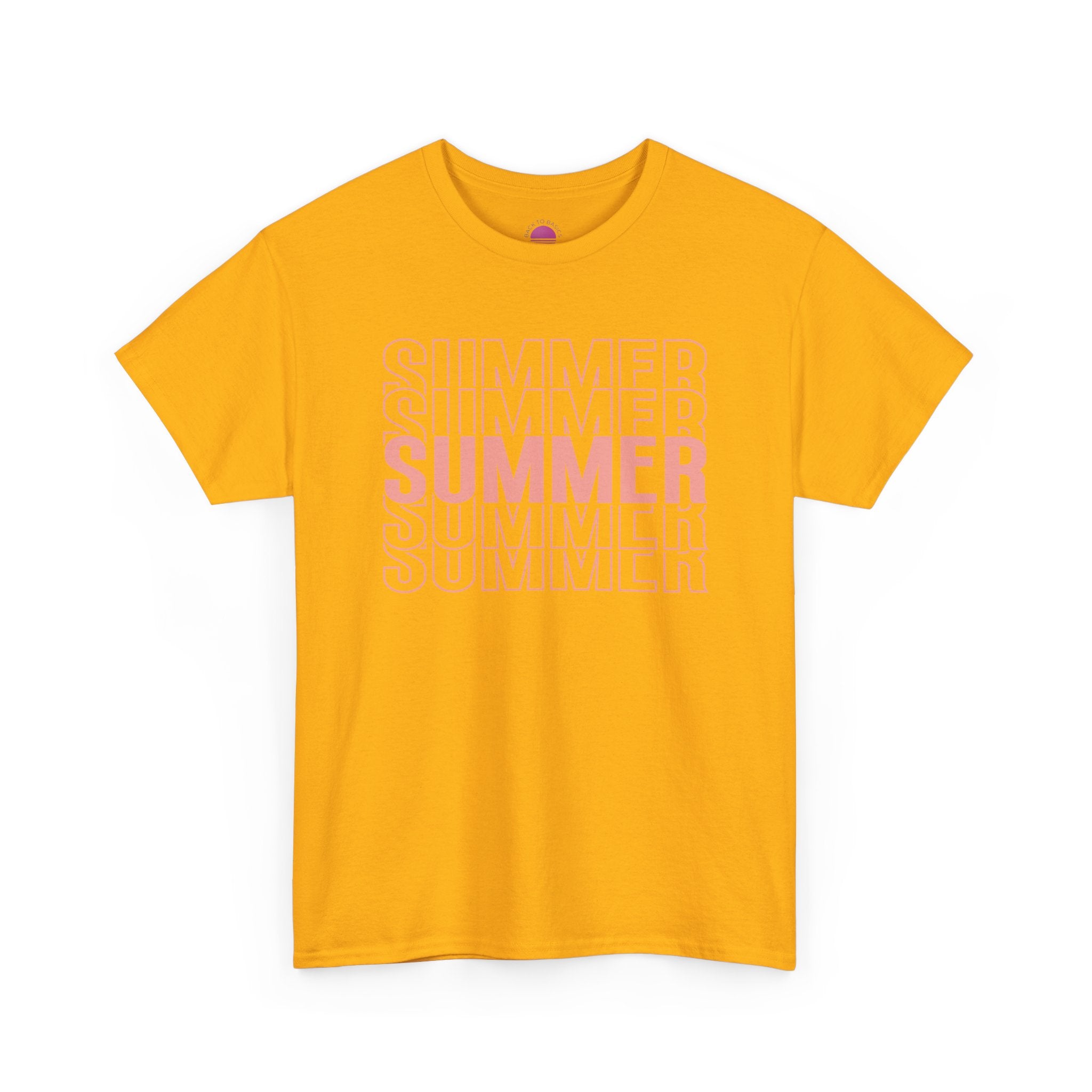 Pink "SUMMER" Graphic Tee — Summer Repeat