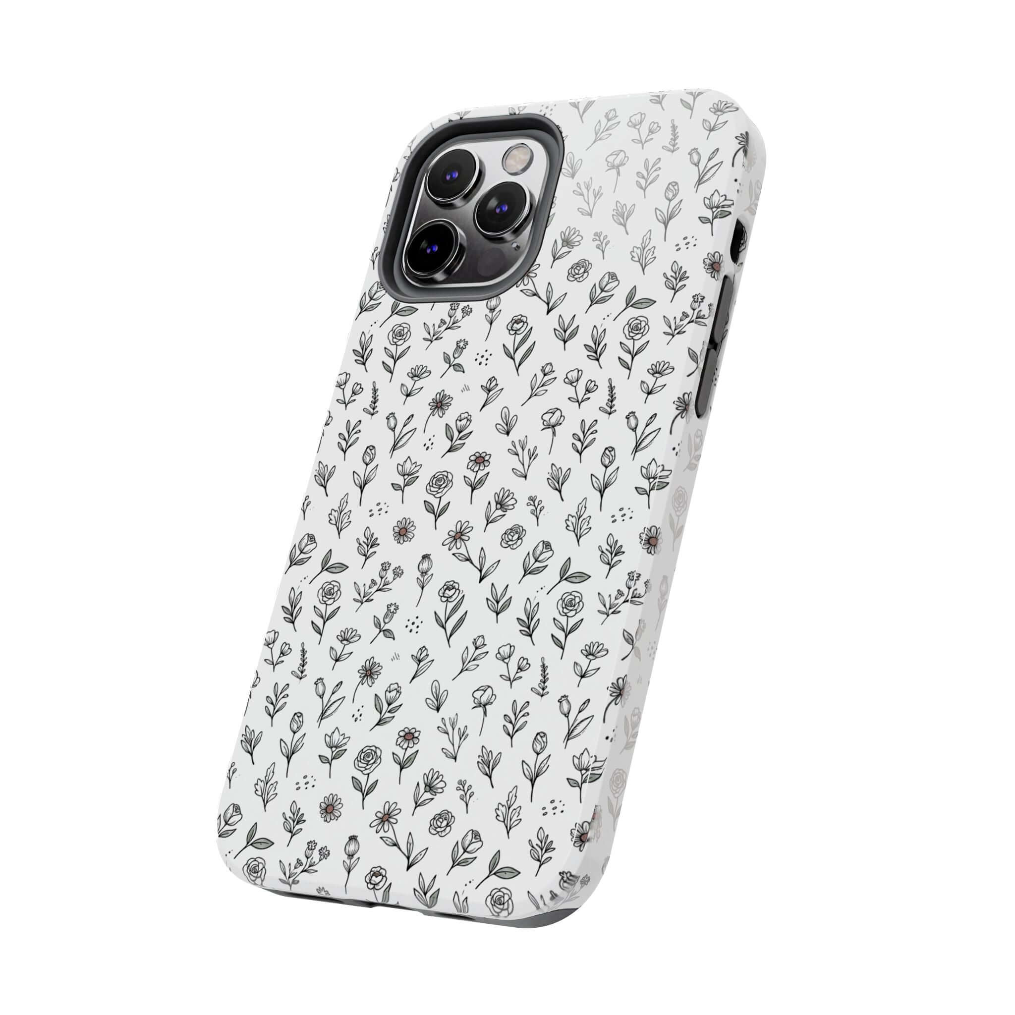 Floral Summer Vibe Phone Case — Tough Protective Floral All‑Over Print