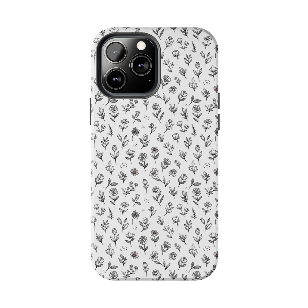 Floral Summer Vibe Phone Case — Tough Protective Floral All‑Over Print