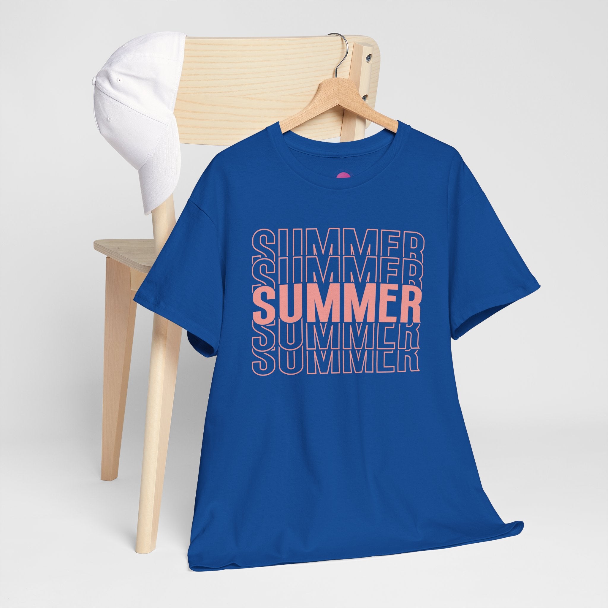 Pink "SUMMER" Graphic Tee — Summer Repeat